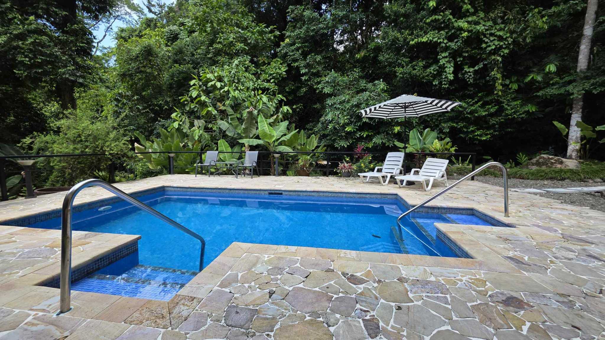 Spectacular 3-Bedroom Jungle Retreat with Private Waterfall in Ojochal Costa Rica
