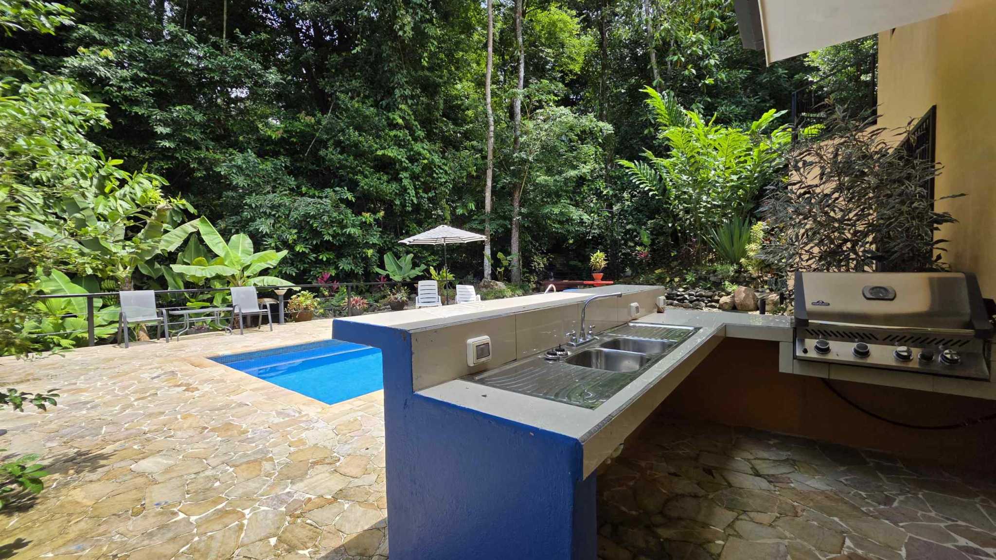 Spectacular 3-Bedroom Jungle Retreat with Private Waterfall in Ojochal Costa Rica