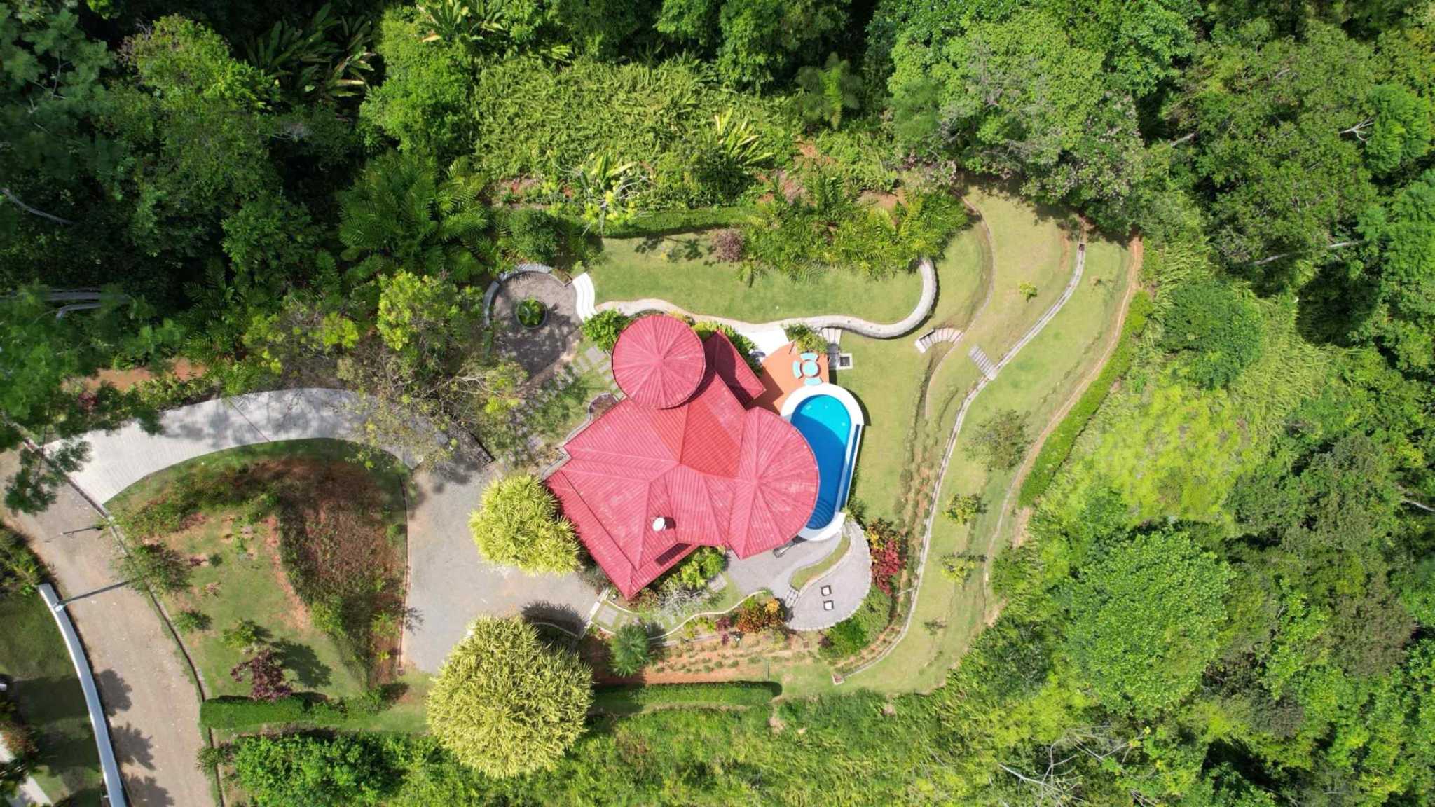 63069-38 Exceptional 4-Bedroom Estate with Ocean & Mountain Views & Pool in Ojochal Costa Rica