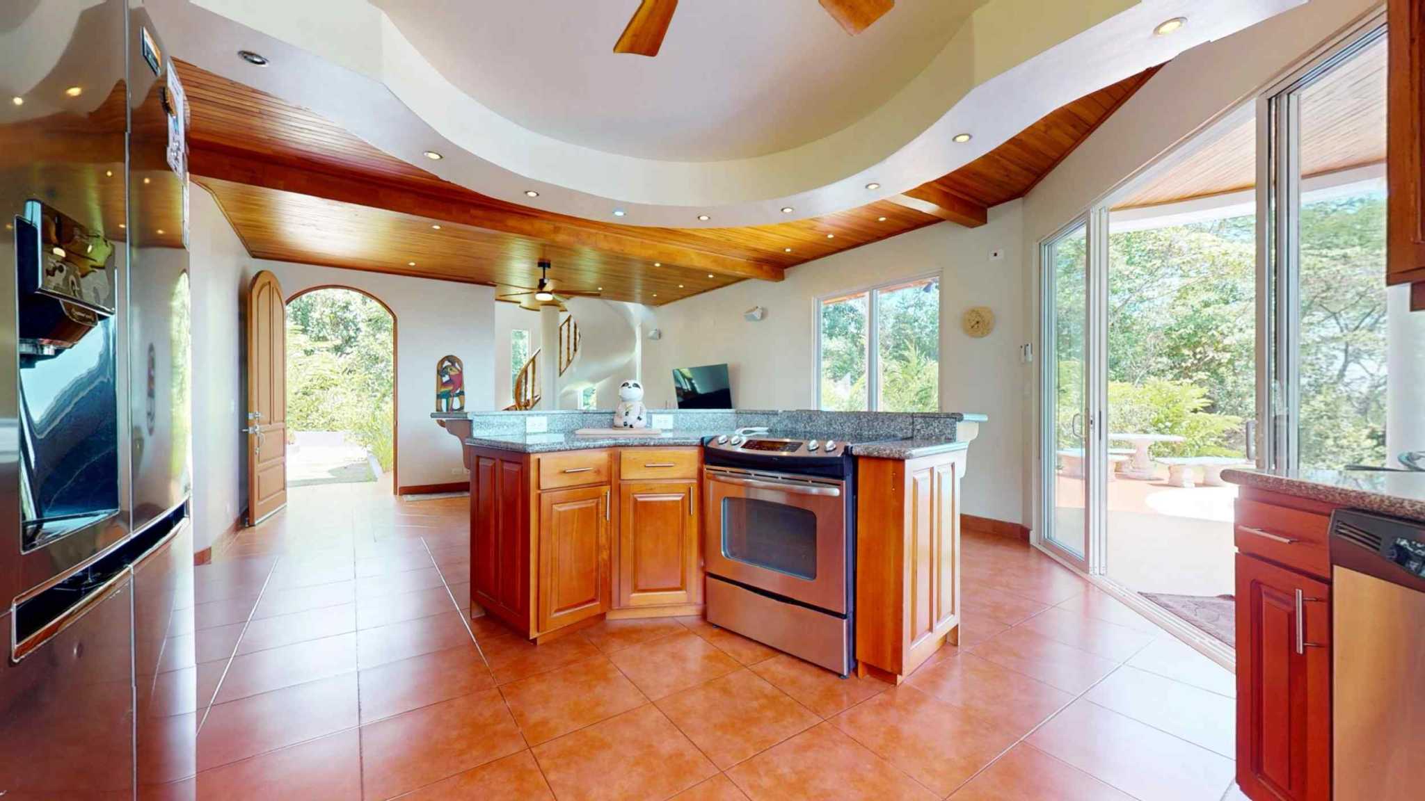63069-14 Exceptional 4-Bedroom Estate with Ocean & Mountain Views & Pool in Ojochal Costa Rica
