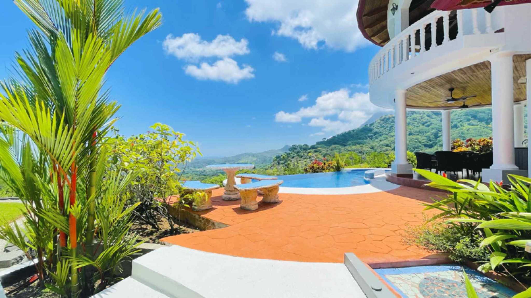 63069-7 Exceptional 4-Bedroom Estate with Ocean & Mountain Views & Pool in Ojochal Costa Rica