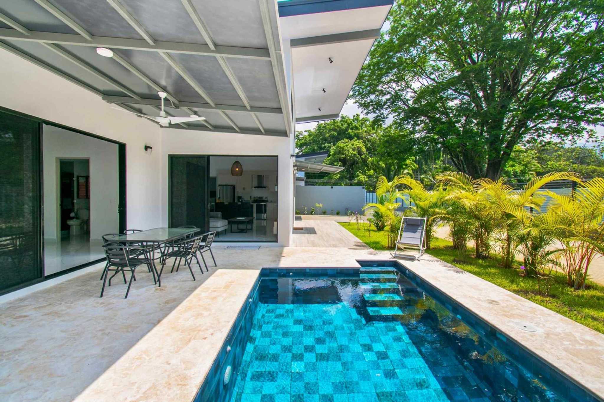 Modern 3-Bedroom Home with Pool & Walk-to-Beach Location in Bahia near Uvita Costa Rica