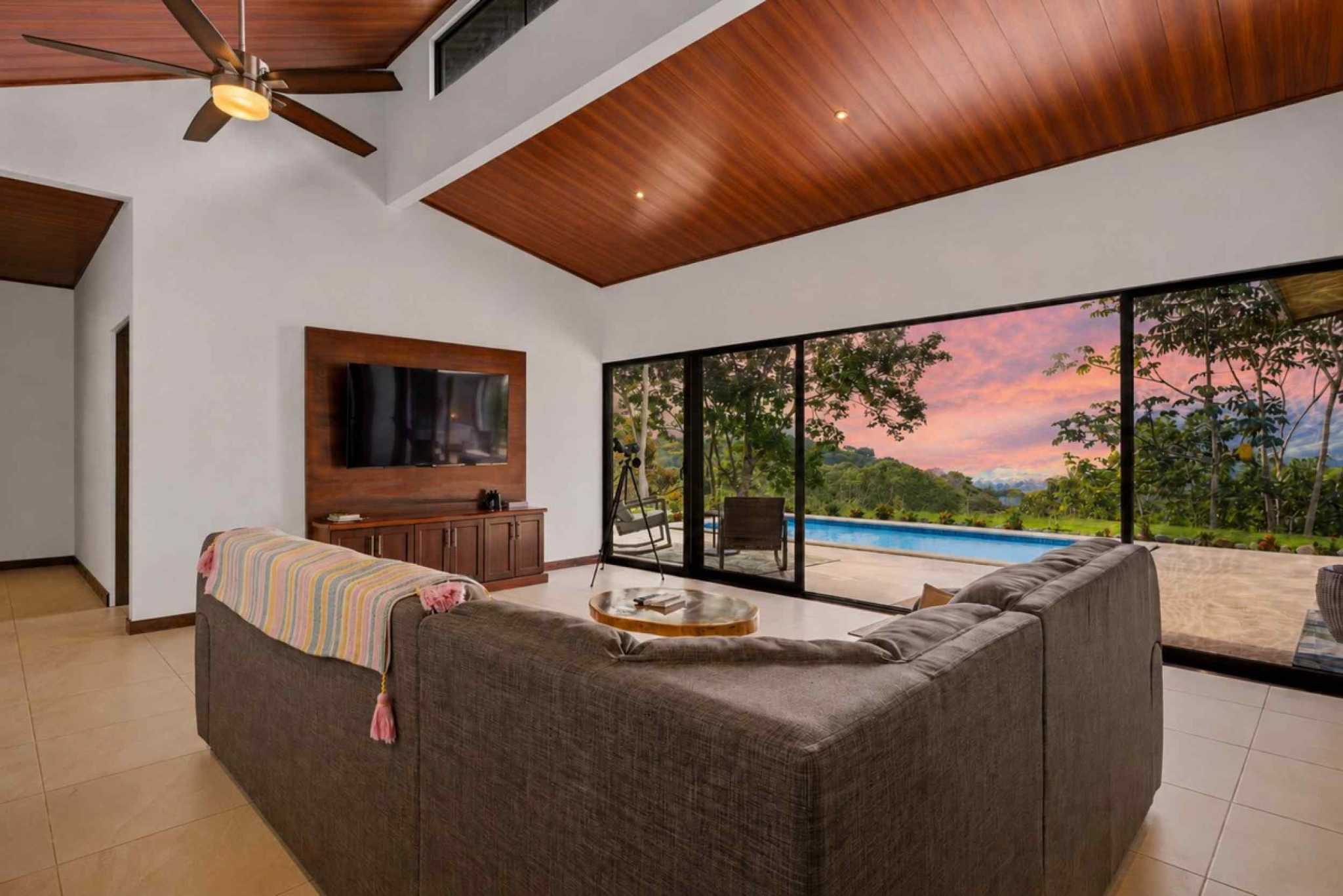 64331-23 Luxury 3-Bedroom Home with Guest House & Valley Views in Platanillo Costa Rica
