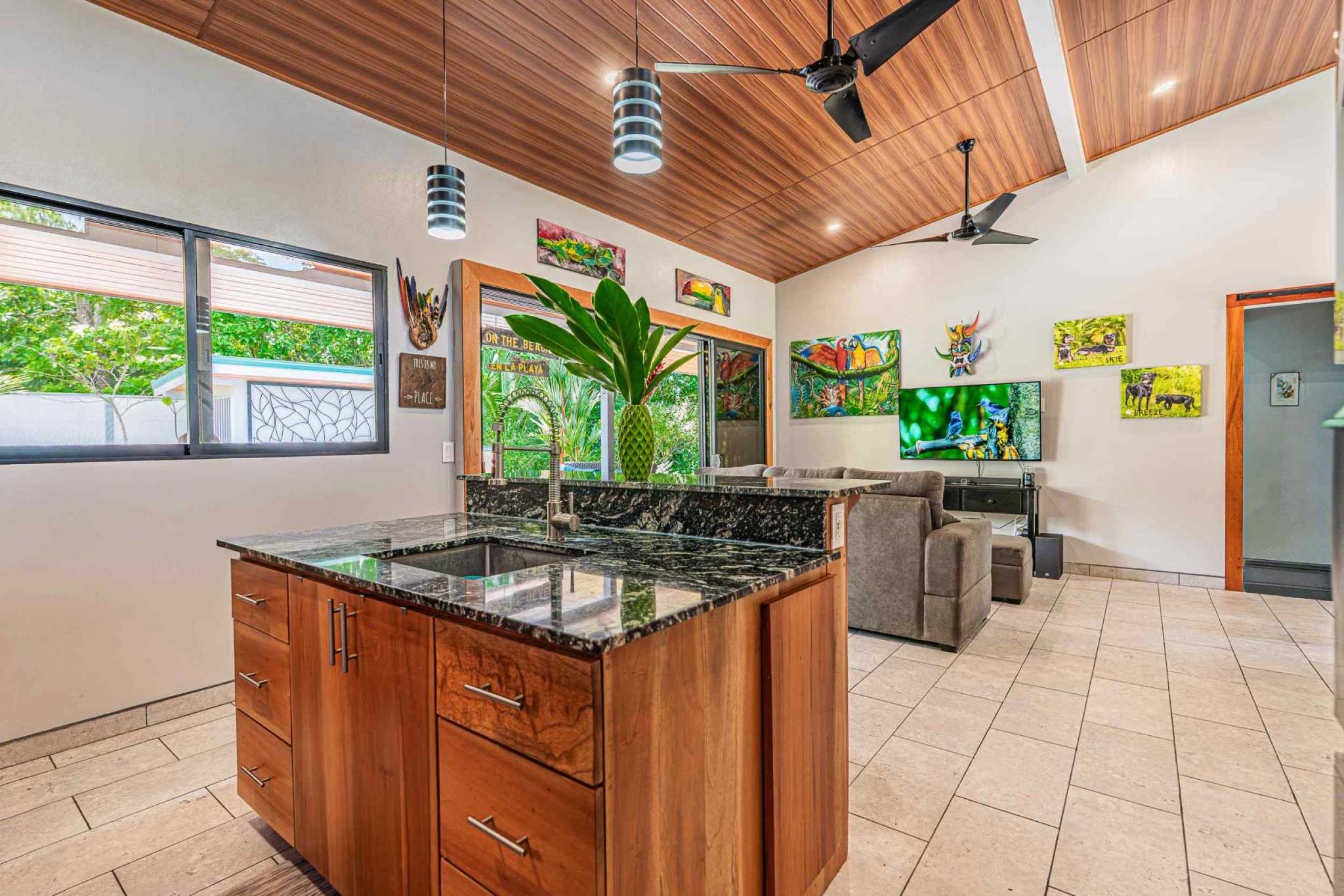 Beautiful 2-Bedroom Home with Private Pool & Forest Creek in Uvita Costa Rica
