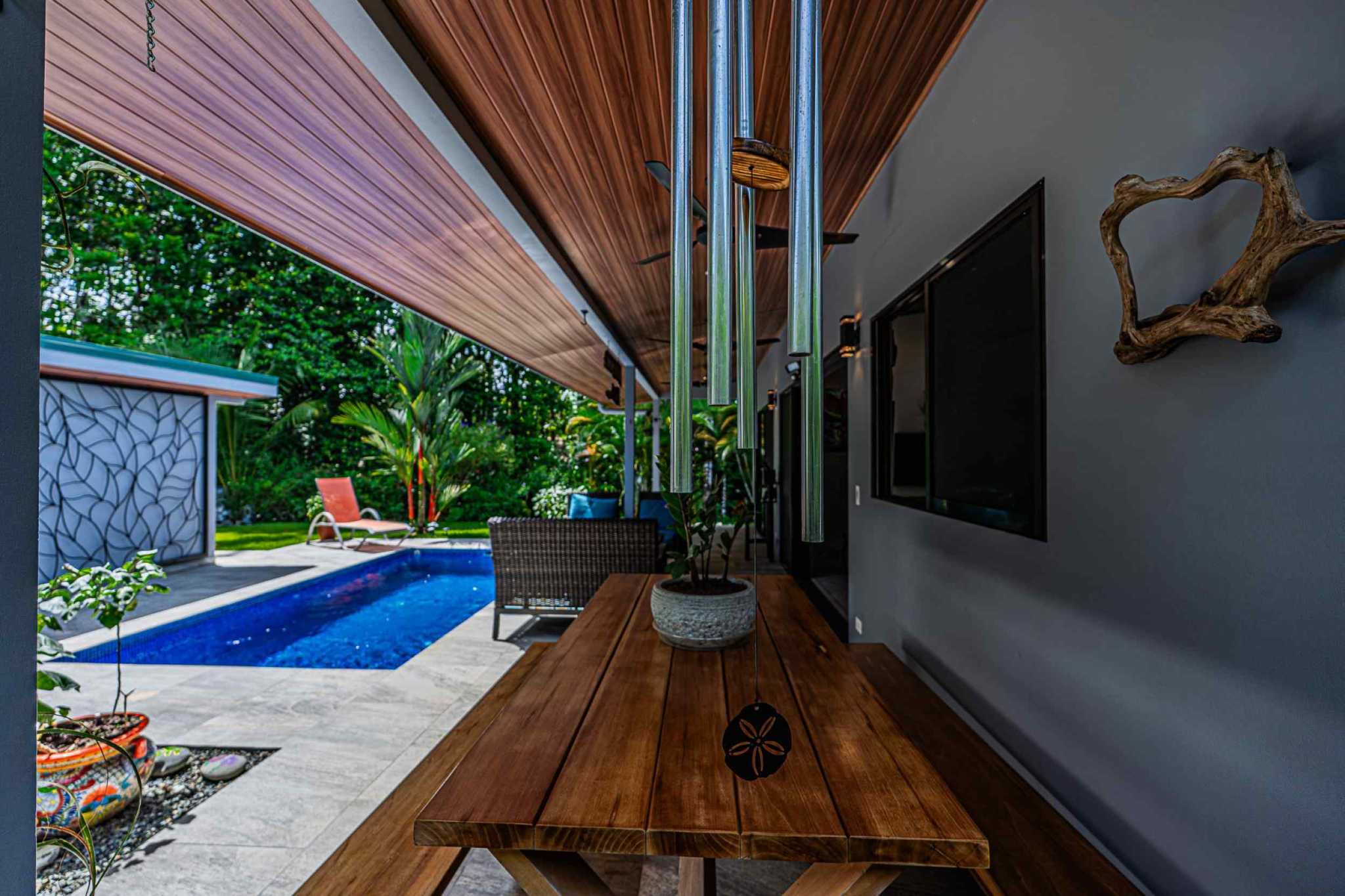 Beautiful 2-Bedroom Home with Private Pool & Forest Creek in Uvita Costa Rica