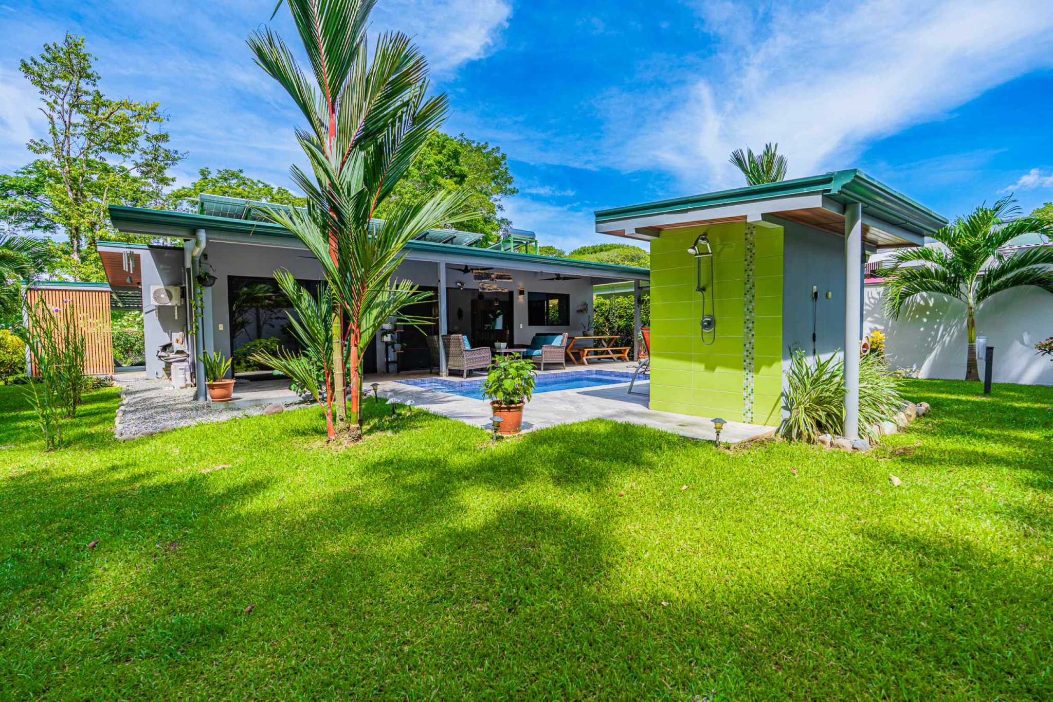 Beautiful 2-Bedroom Home with Private Pool & Forest Creek in Uvita Costa Rica
