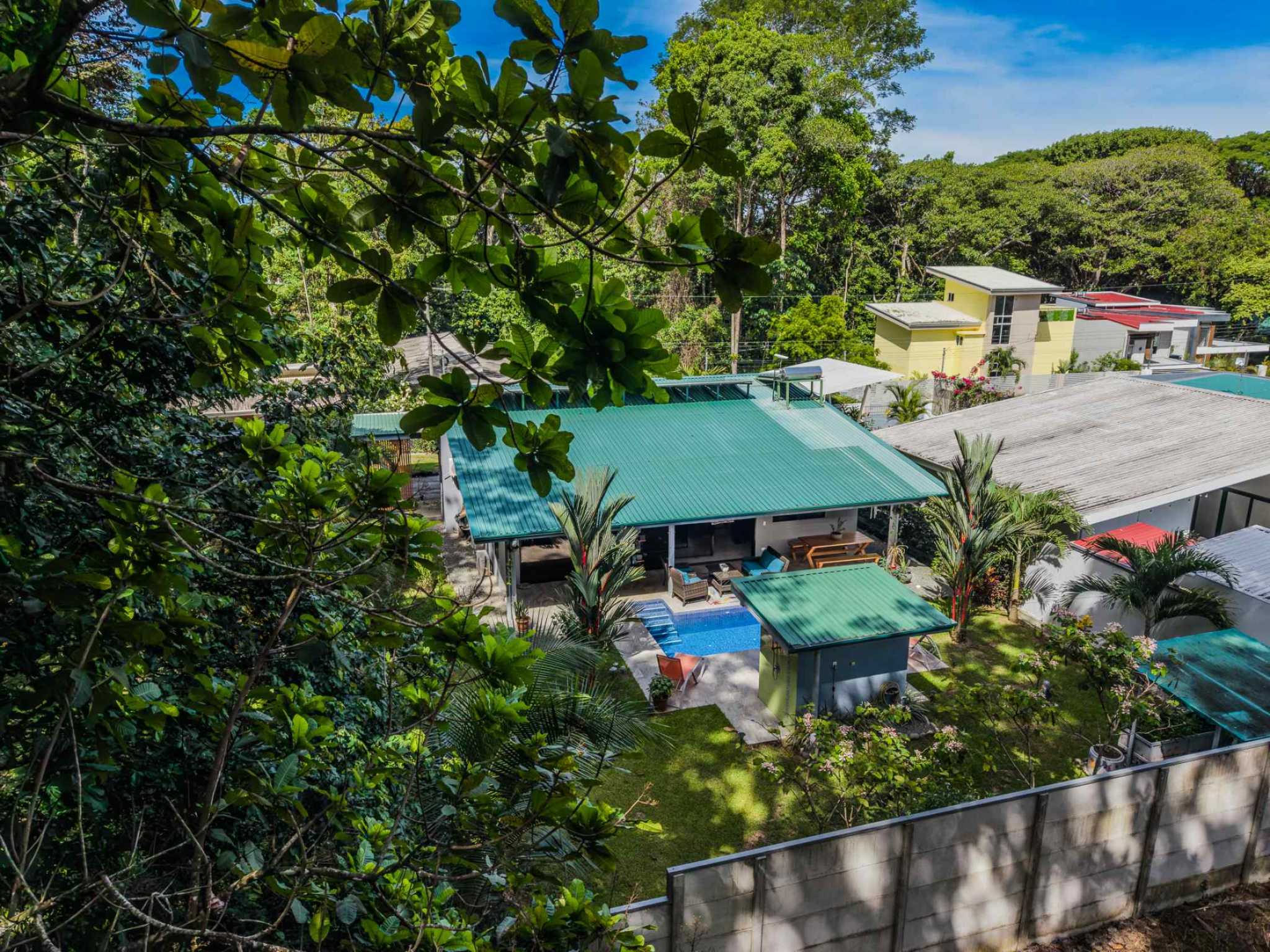 Beautiful 2-Bedroom Home with Private Pool & Forest Creek in Uvita Costa Rica