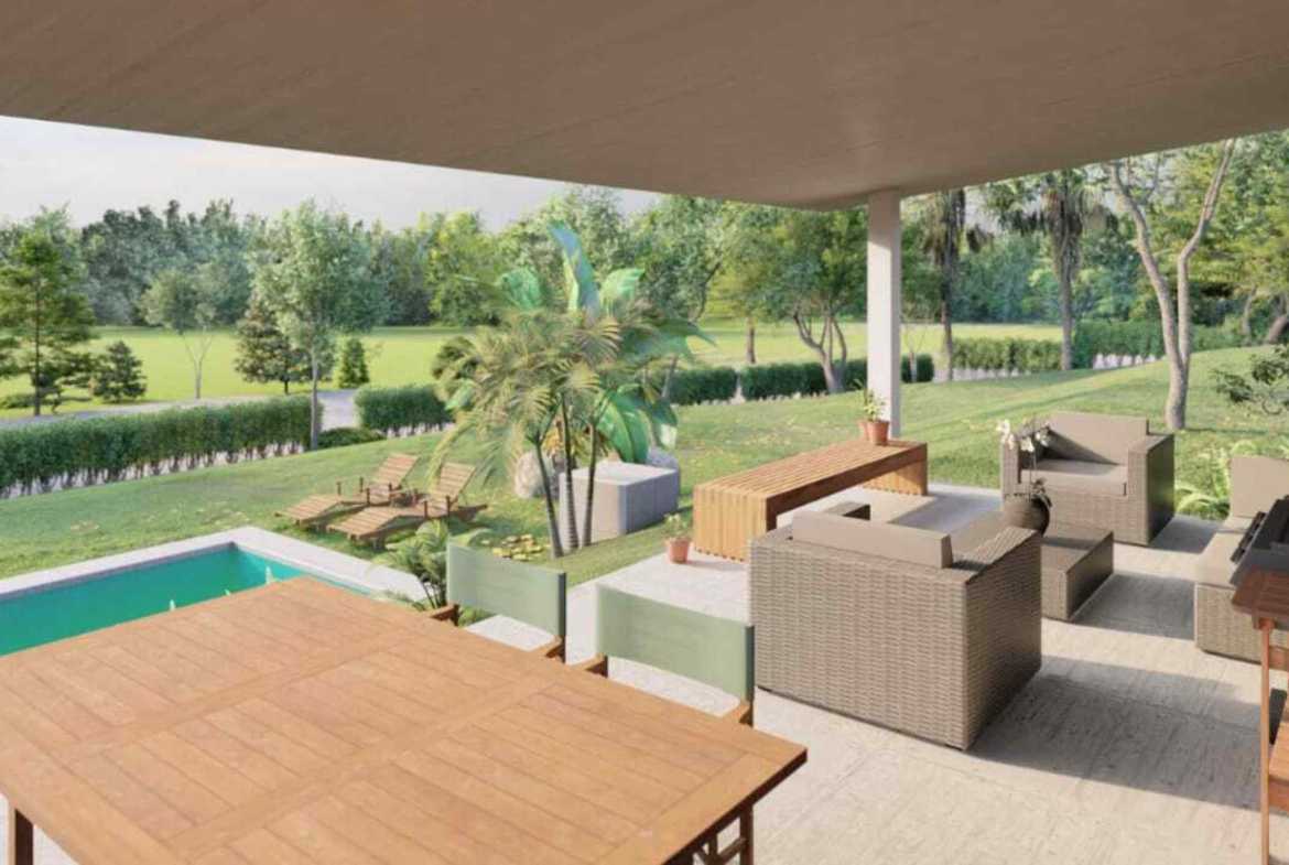 Unfinished Modern 3-Bedroom Villa with Valley Views & Pool Foundation, photo 18 of 21