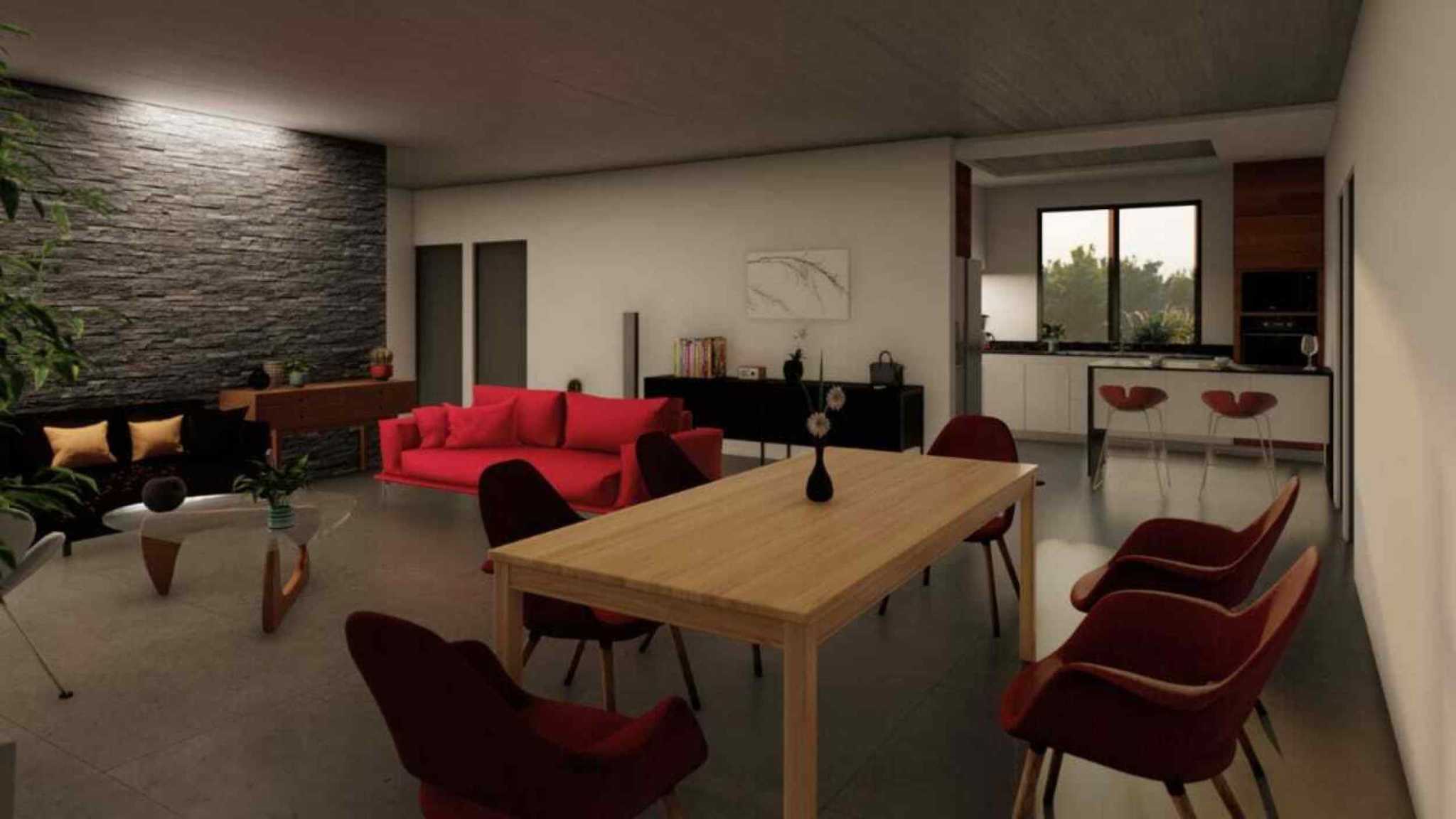 64796-20 Unfinished Modern 3-Bedroom Villa with Valley Views & Pool Foundation in Ojochal Costa Rica