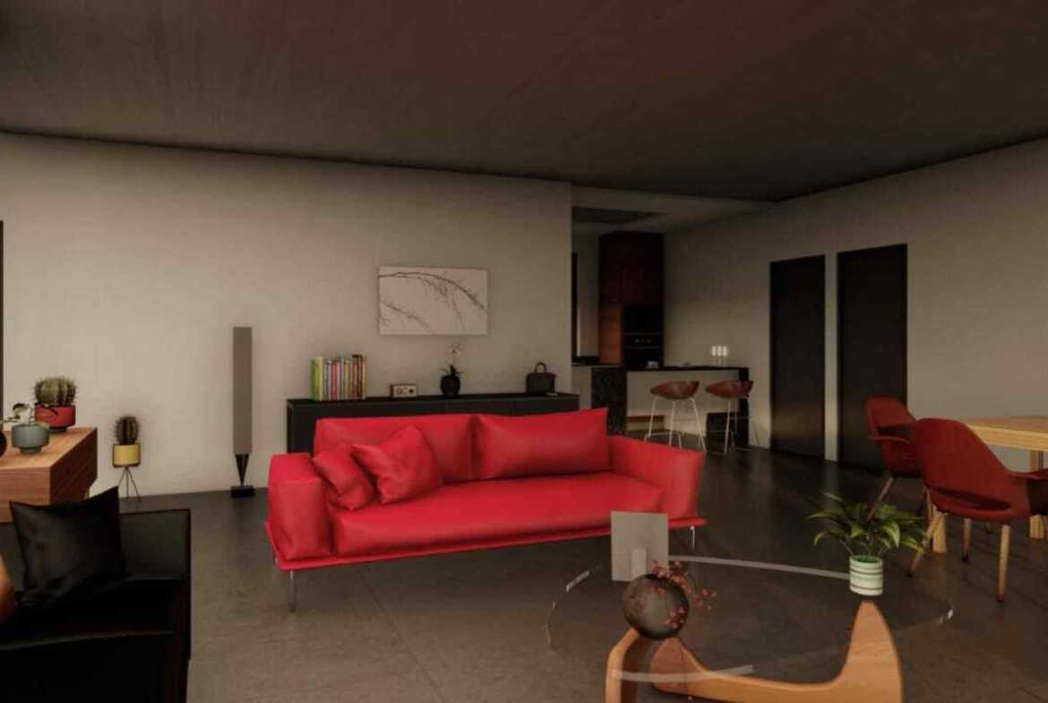 Unfinished Modern 3-Bedroom Villa with Valley Views & Pool Foundation, photo 16 of 21