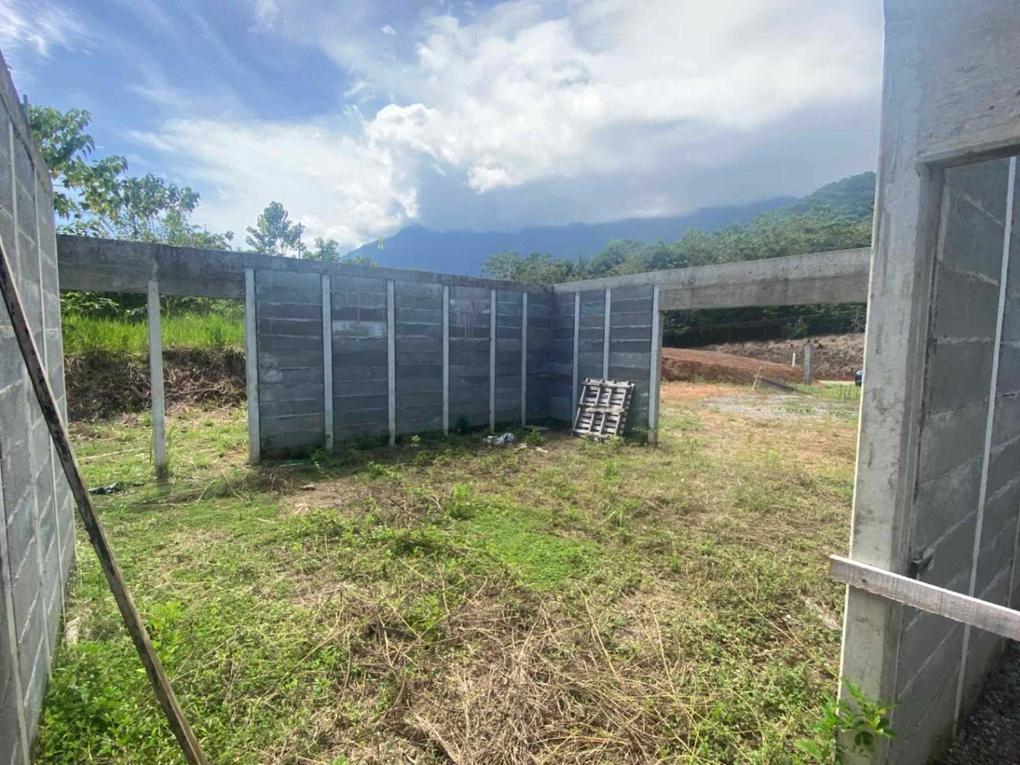 64796-9 Unfinished Modern 3-Bedroom Villa with Valley Views & Pool Foundation in Ojochal Costa Rica