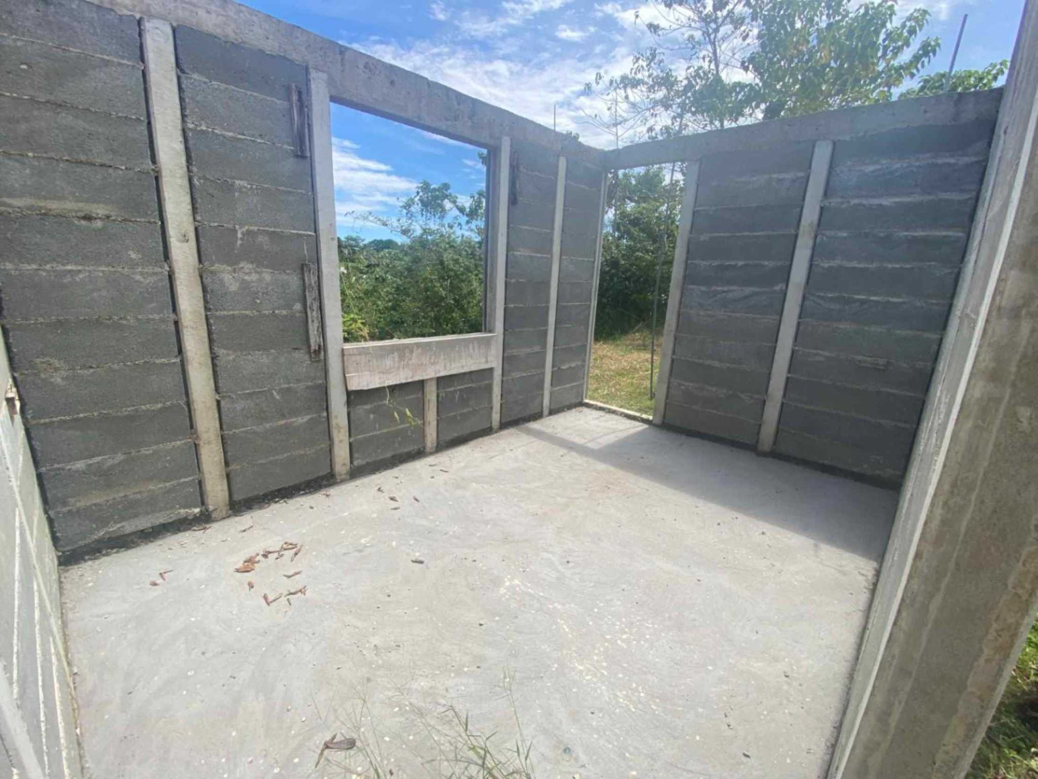 64796-8 Unfinished Modern 3-Bedroom Villa with Valley Views & Pool Foundation in Ojochal Costa Rica