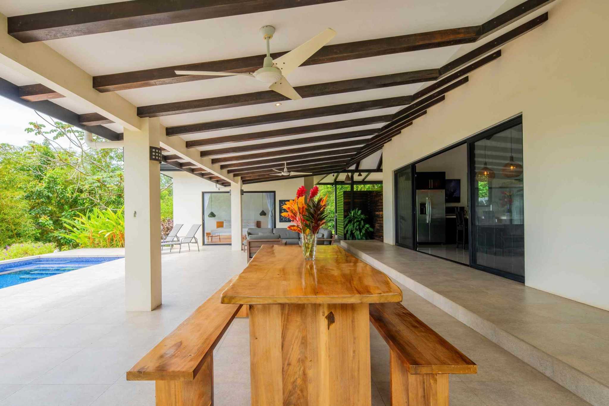 66592 (18) Luxury 3-Bedroom Ocean View Home with Private Pool and Guest House in San Josecito above Uvita Costa Rica
