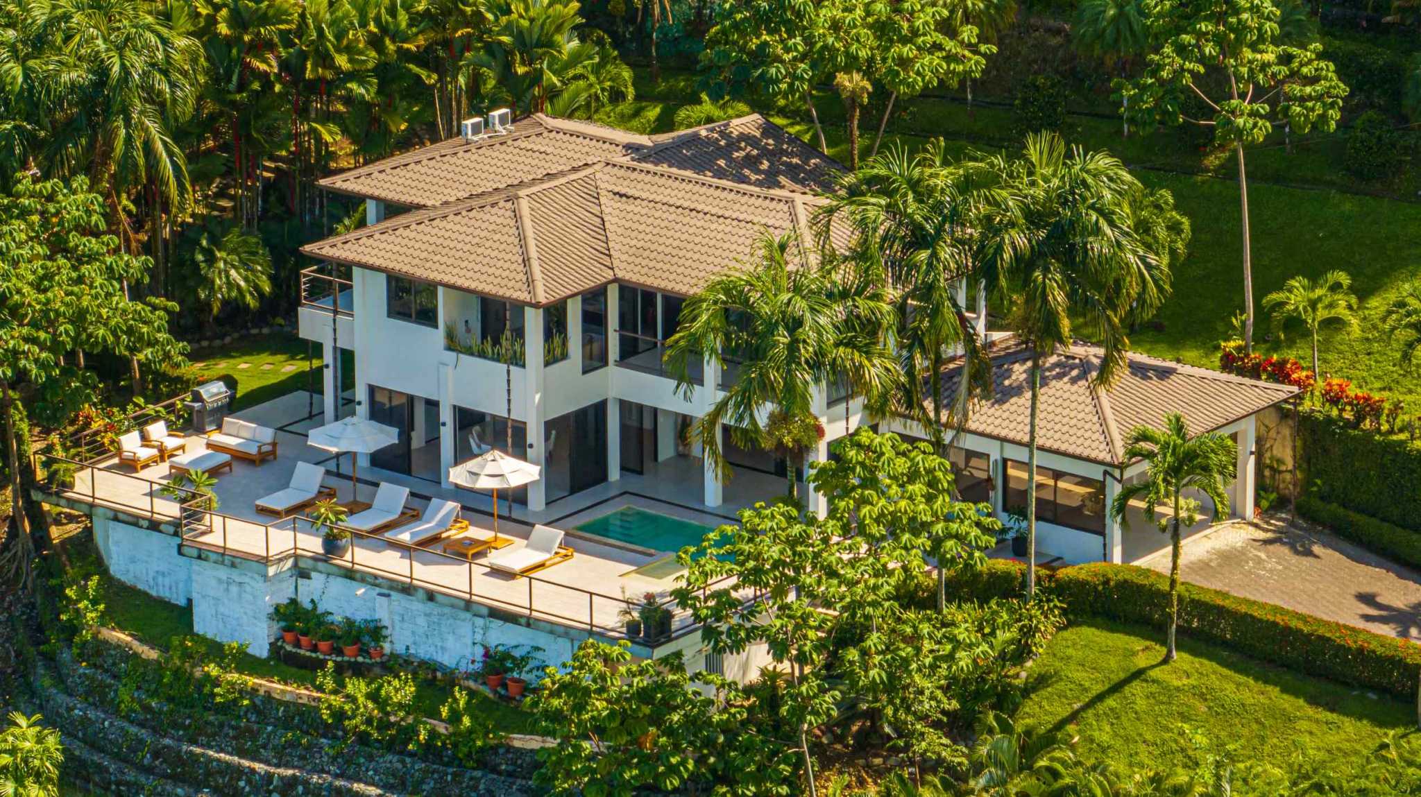 66414-6 Stunning Panoramic Ocean View 4-Bedroom Luxury Estate with Caretaker’s House in Uvita Costa Rica