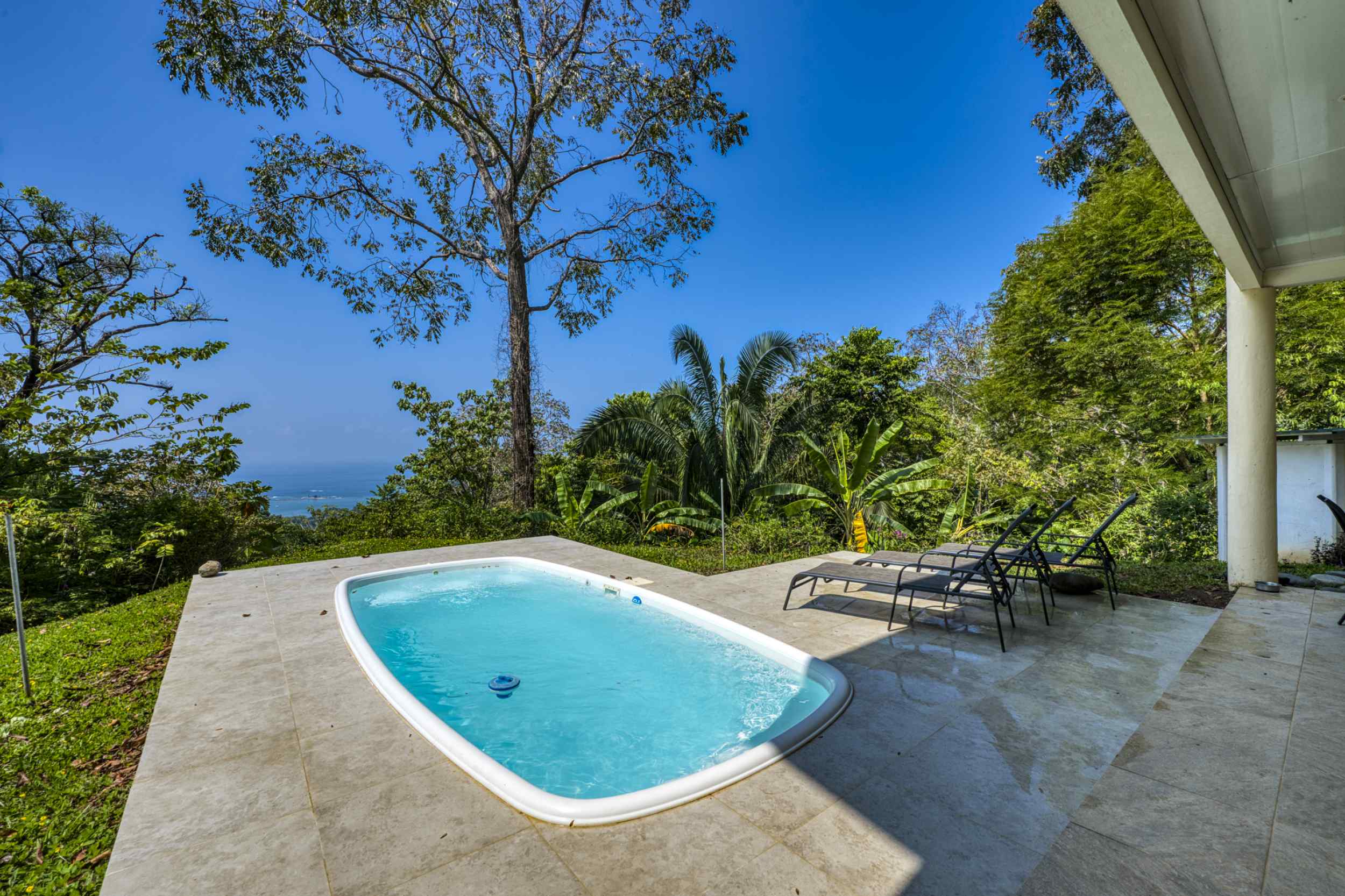 66485-17 Stunning 3-Bedroom Ocean View Home with Pool and Panoramic Mountain Views in Dominicalito Costa Rica