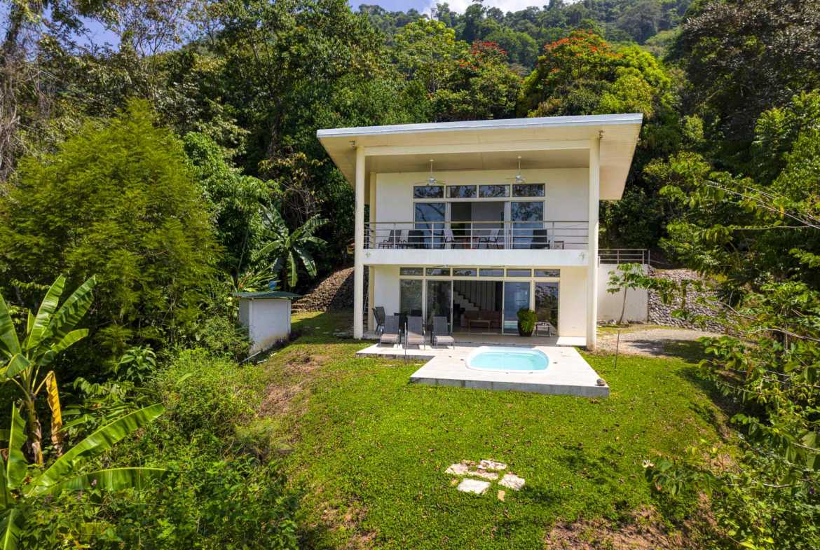 Stunning 3-Bedroom Ocean View Home with Pool and Panoramic Mountain Views in Dominicalito Costa Rica