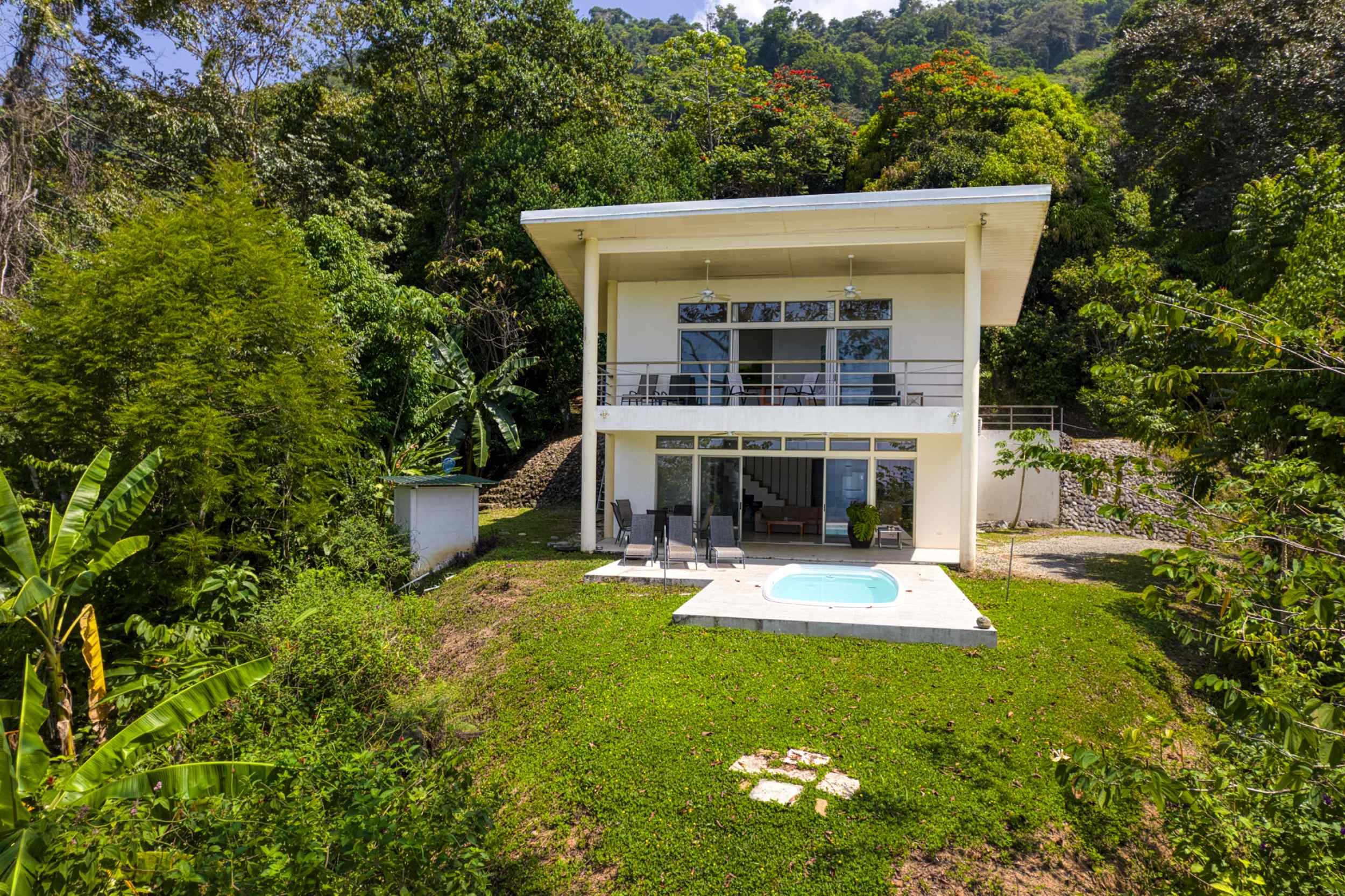 66485-22 Stunning 3-Bedroom Ocean View Home with Pool and Panoramic Mountain Views in Dominicalito Costa Rica