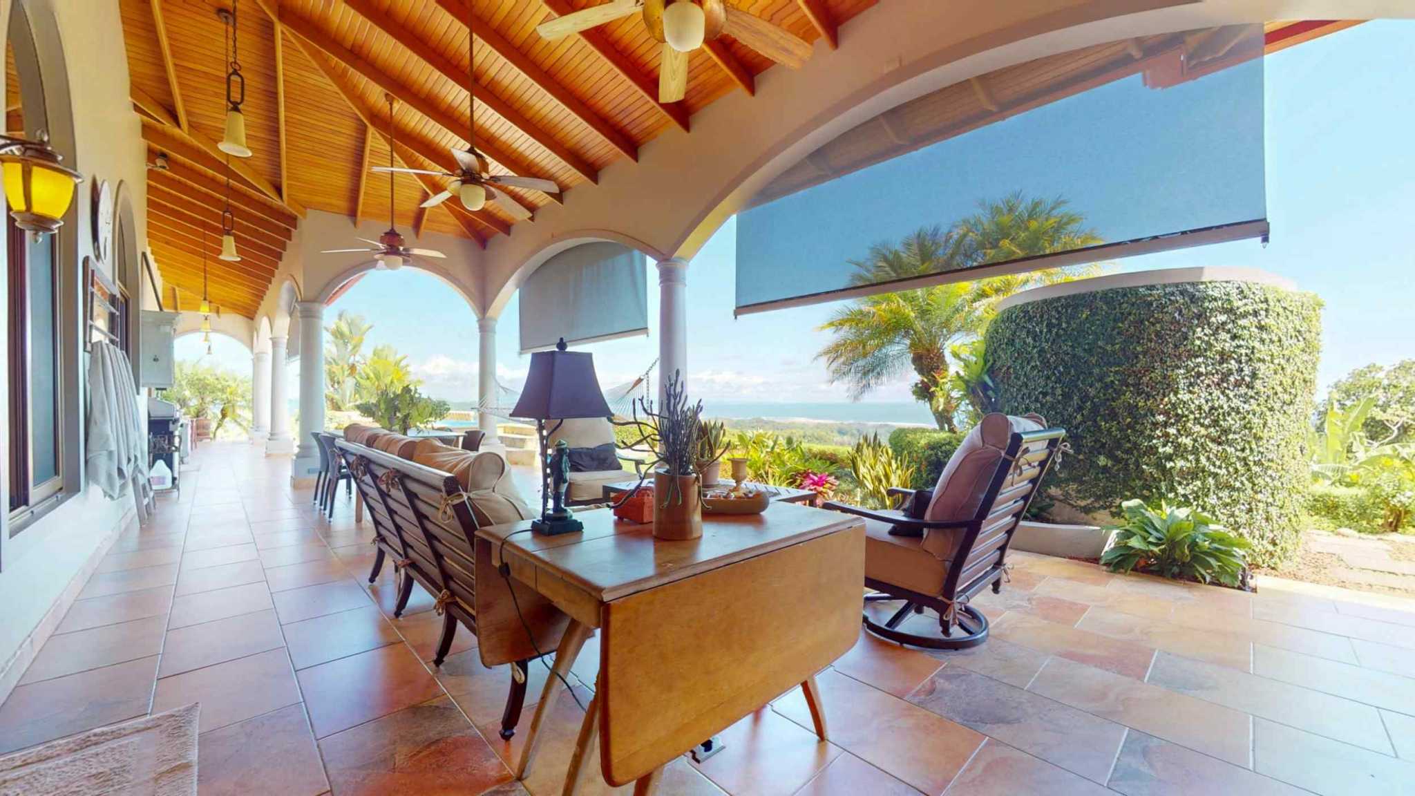 Stunning 3-Bedroom Tropical Hacienda with Pool, Ocean & Mountain Views in Ojochal Costa Rica