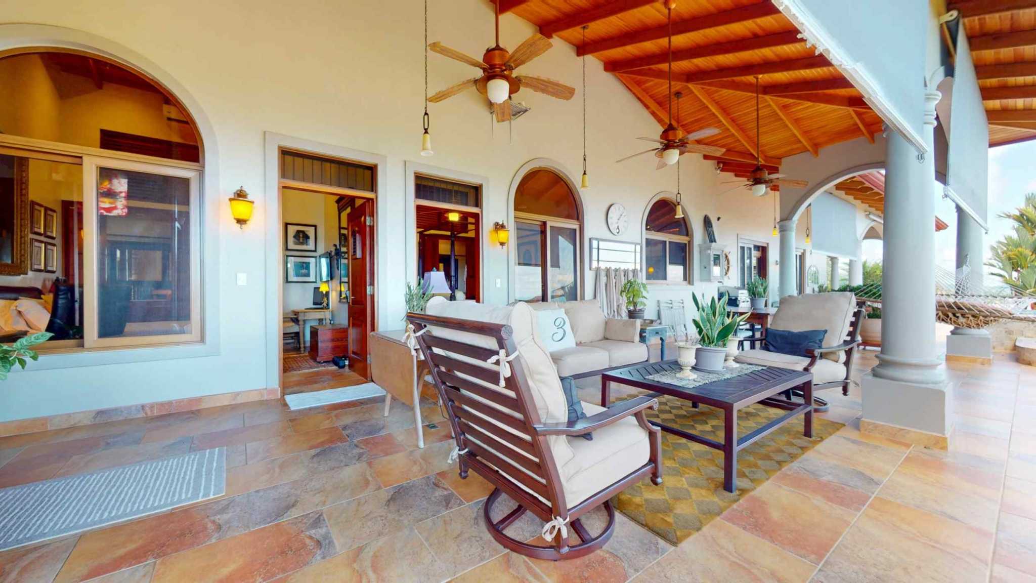 Stunning 3-Bedroom Tropical Hacienda with Pool, Ocean & Mountain Views in Ojochal Costa Rica