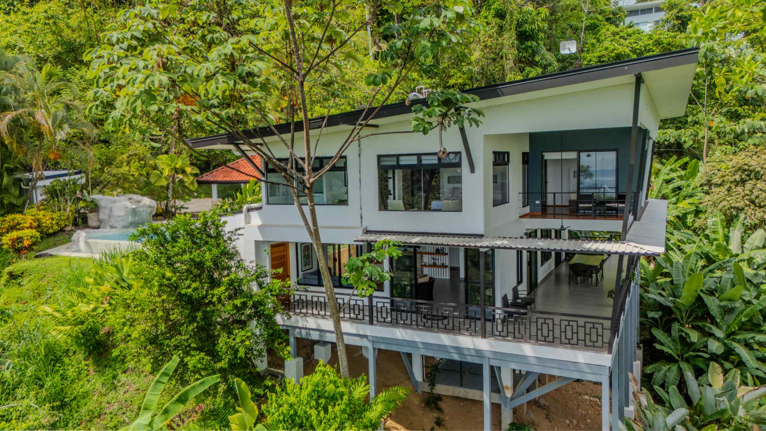 Stunning Ocean-View 3-Bedroom Jungle Retreat with Infinity Pool in Uvita Costa Rica