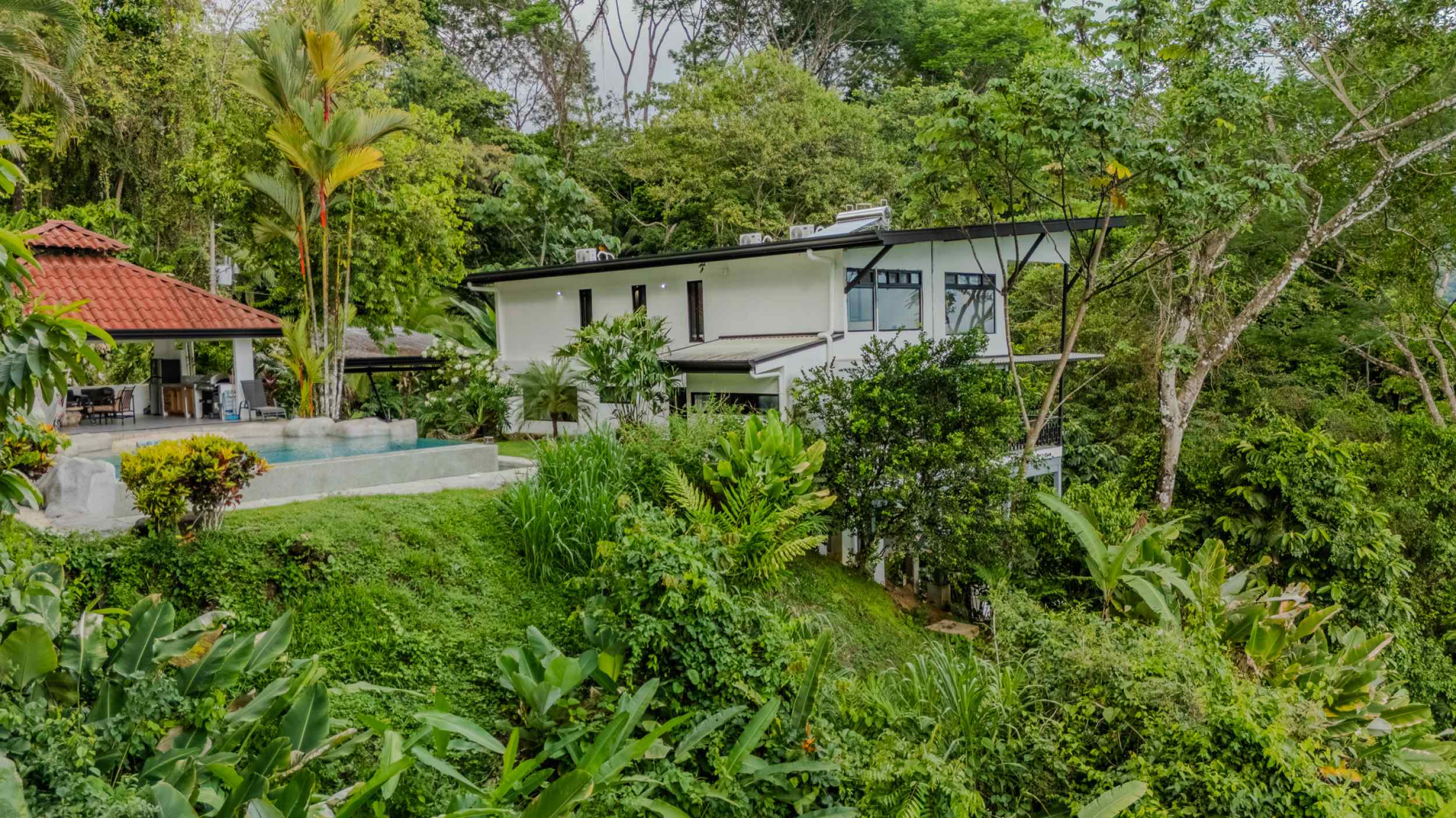 Stunning Ocean-View 3-Bedroom Jungle Retreat with Infinity Pool in Uvita Costa Rica