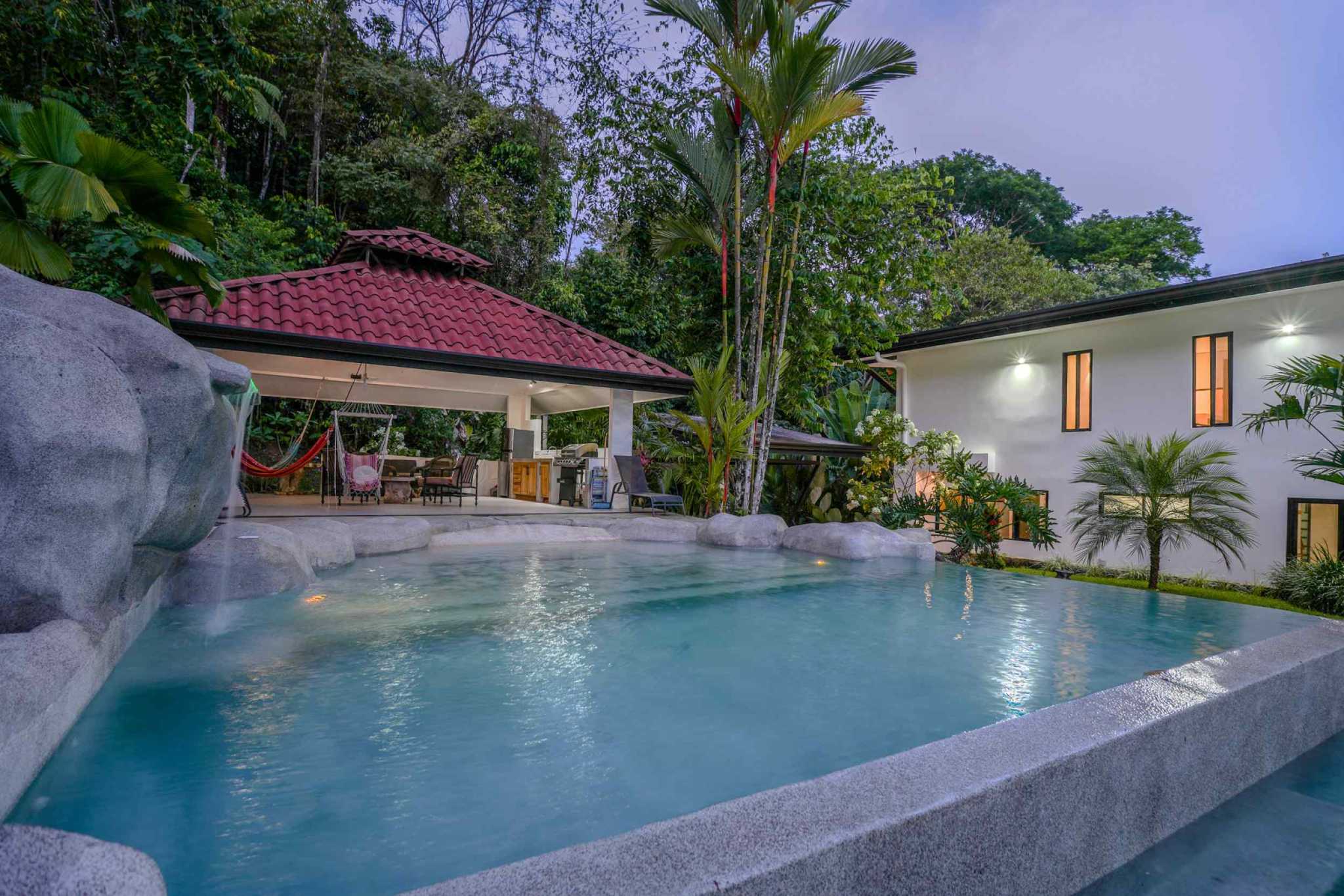 66665-18 Stunning Ocean-View 3-Bedroom Jungle Retreat with Infinity Pool in Uvita Costa Rica