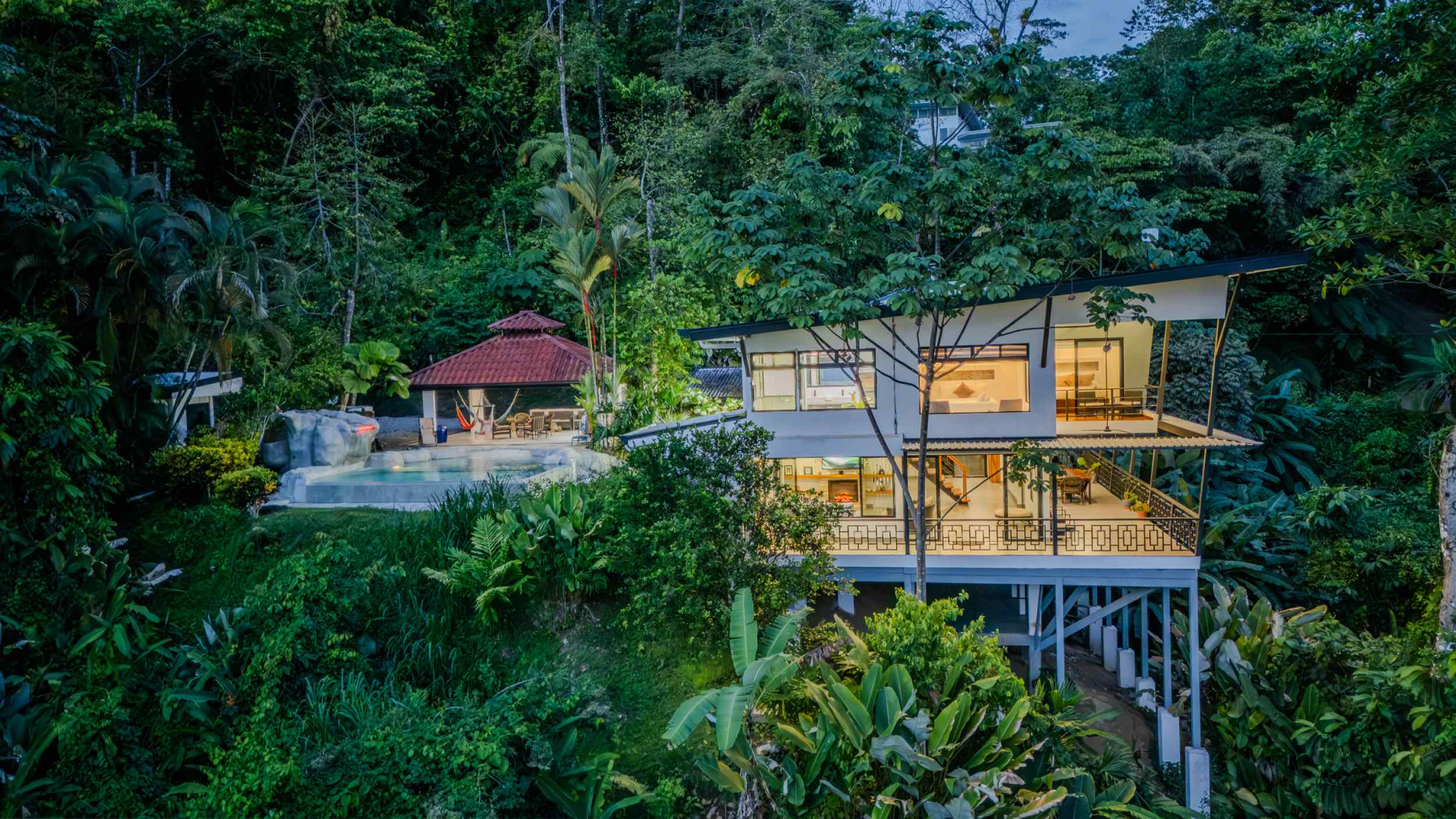 Stunning Ocean-View 3-Bedroom Jungle Retreat with Infinity Pool in Uvita Costa Rica