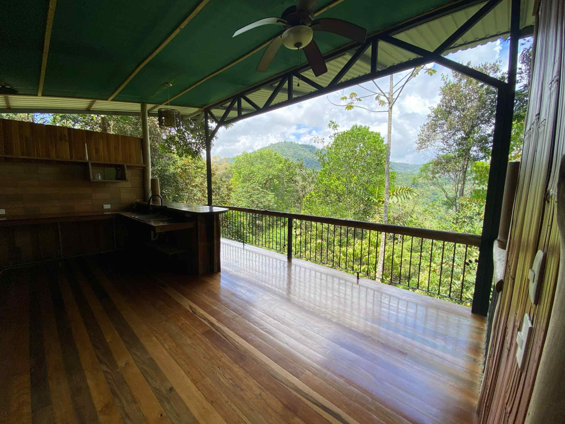 66672-26 Secluded 1-Bedroom Jungle Cabin with Mountain Views & 2.5 Acres in Tinamastes Costa Rica