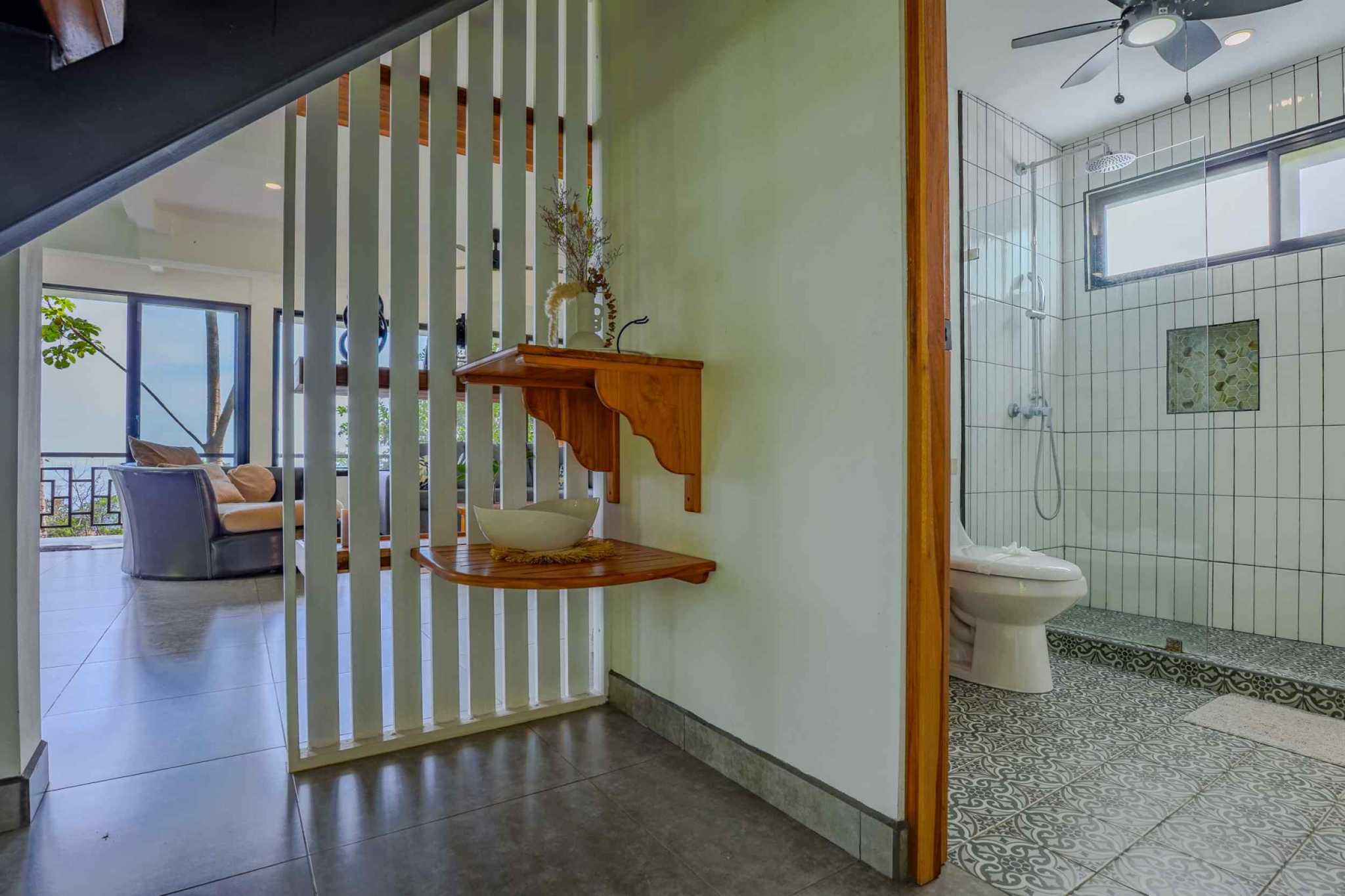 66665-37 Stunning Ocean-View 3-Bedroom Jungle Retreat with Infinity Pool in Uvita Costa Rica
