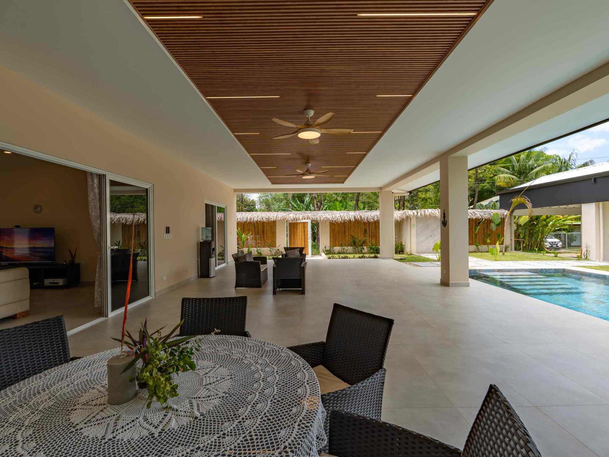 Refined 3-Bedroom Home with Private Pool and Covered Terrace in Uvita Costa Rica