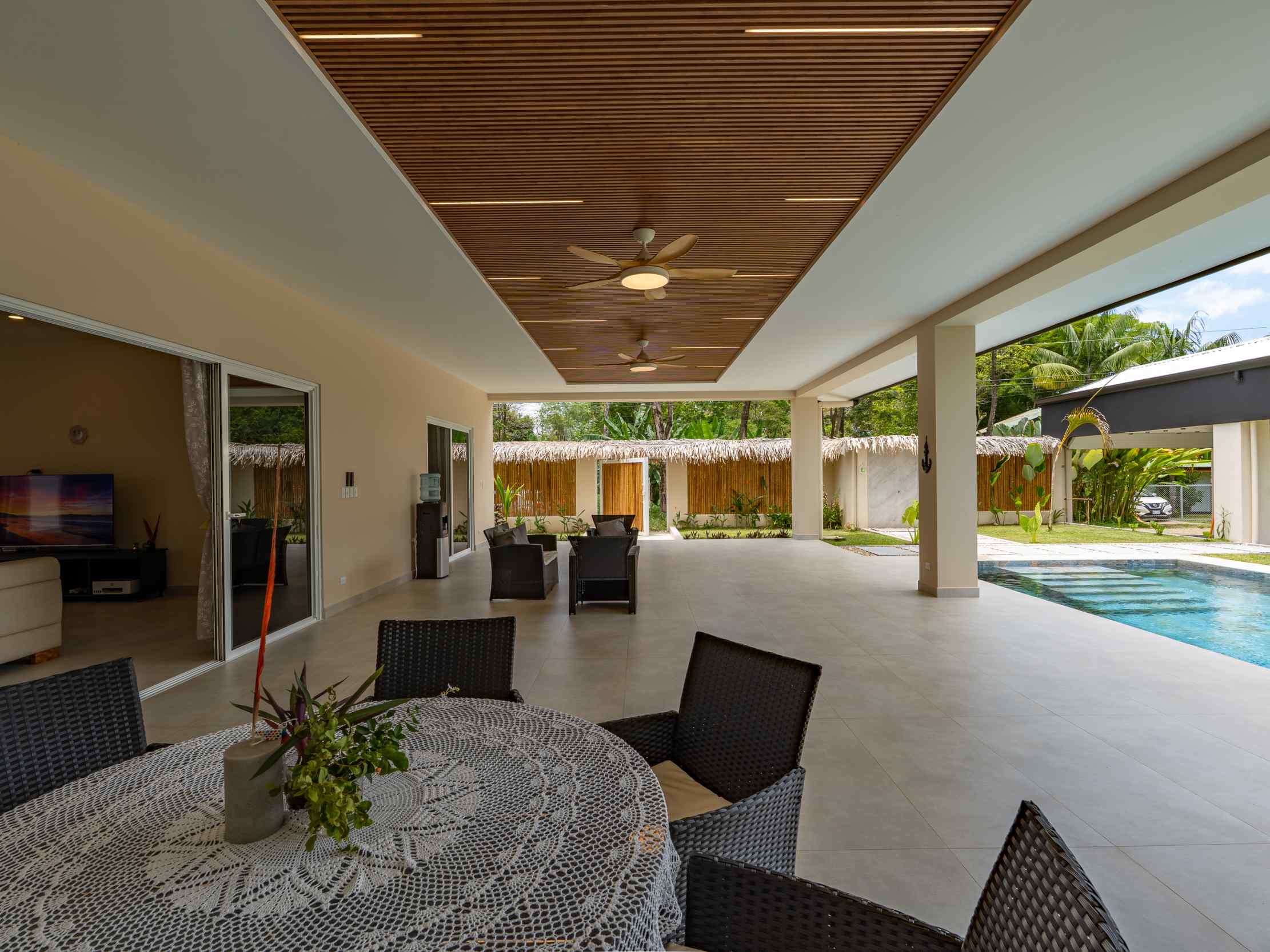 71610-5 Refined 3-Bedroom Home with Private Pool and Covered Terrace in Uvita Costa Rica