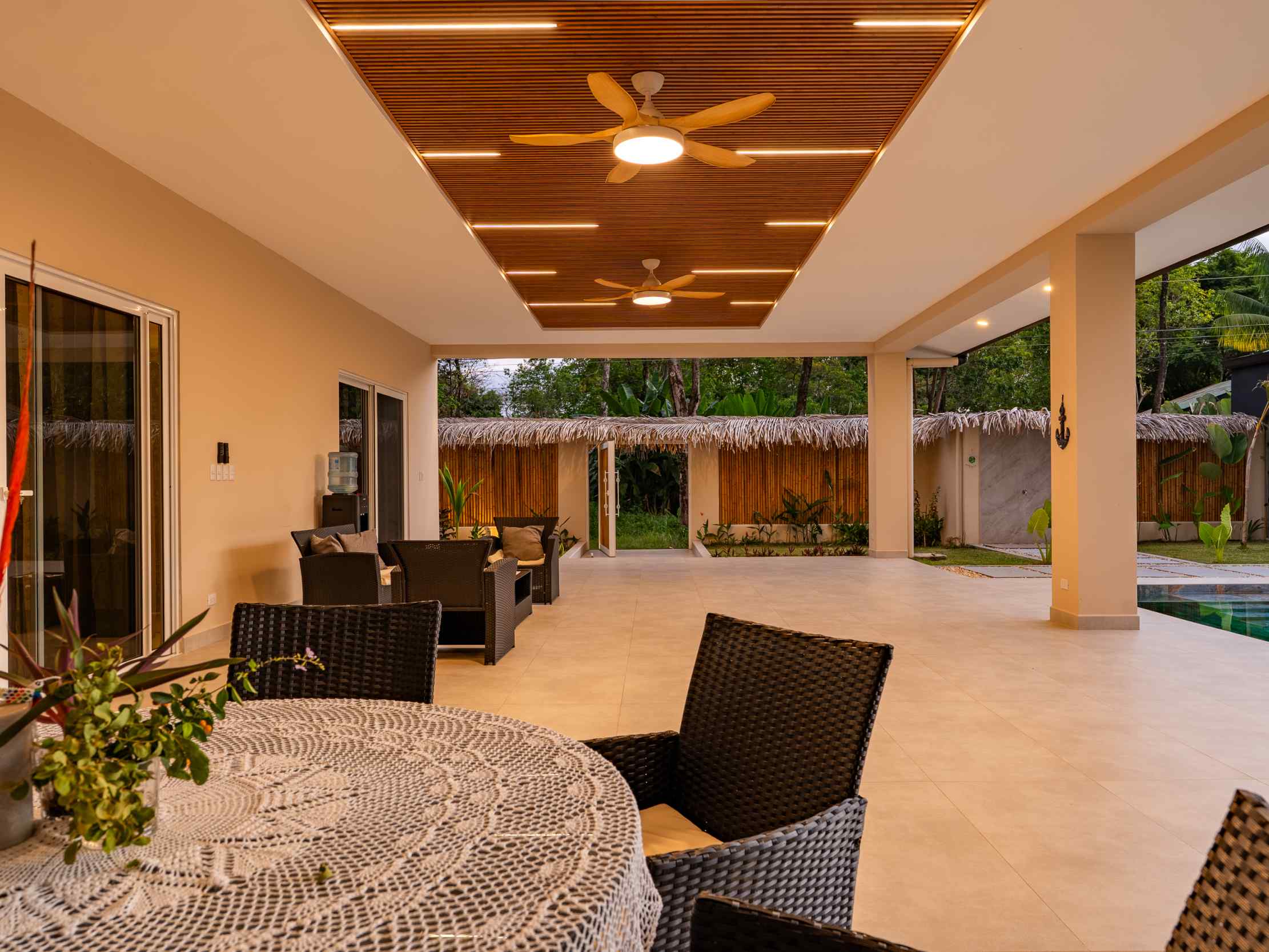 71610-6 Refined 3-Bedroom Home with Private Pool and Covered Terrace in Uvita Costa Rica