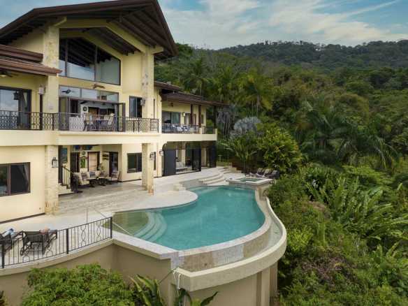 Spectacular 6-Bedroom Estate with Ocean Views, Infinity Pool & Jungle Privacy in Dominical Costa Rica