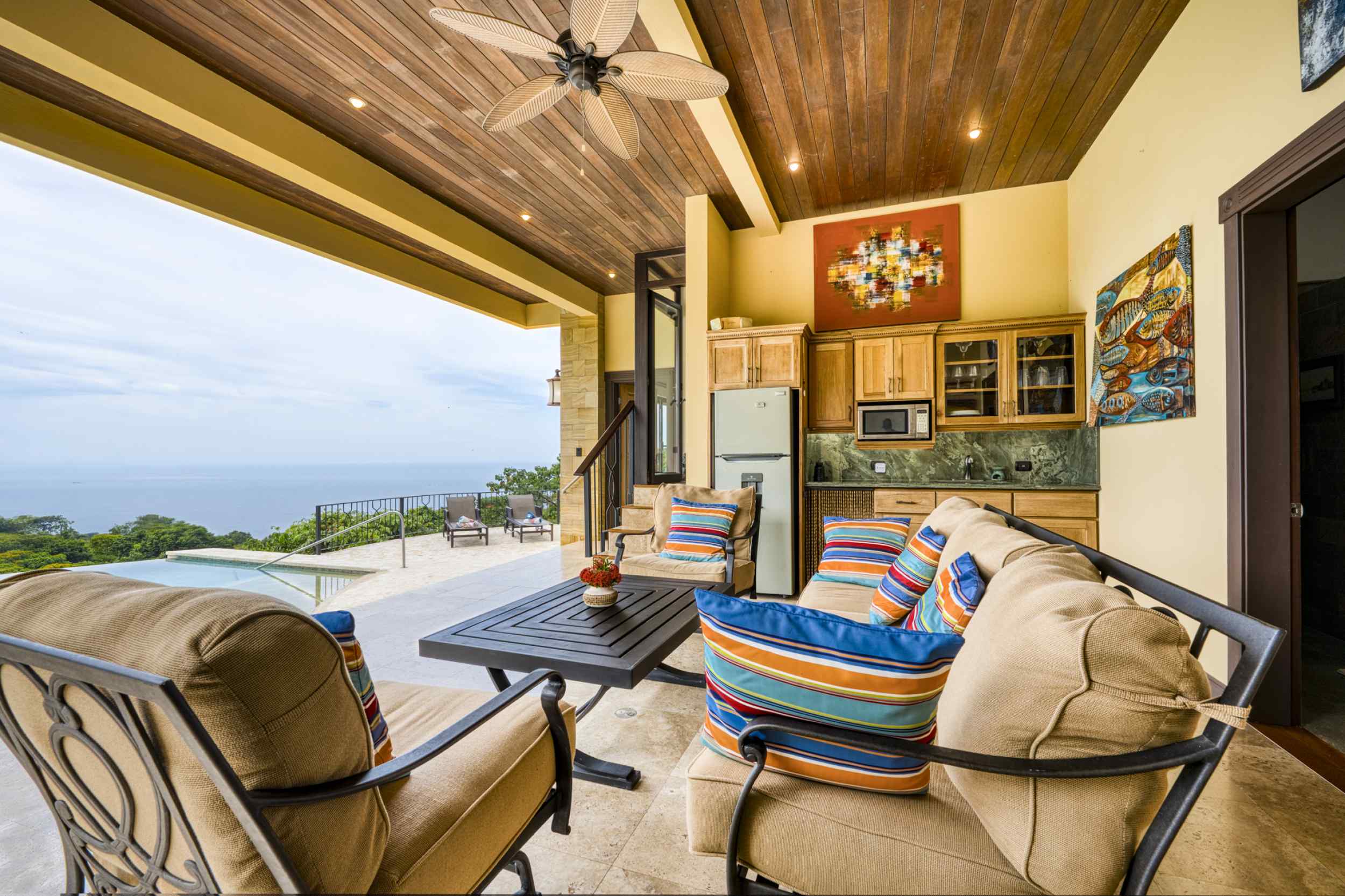 71612-17 Spectacular 6-Bedroom Estate with Ocean Views, Infinity Pool & Jungle Privacy in Dominical Costa Rica