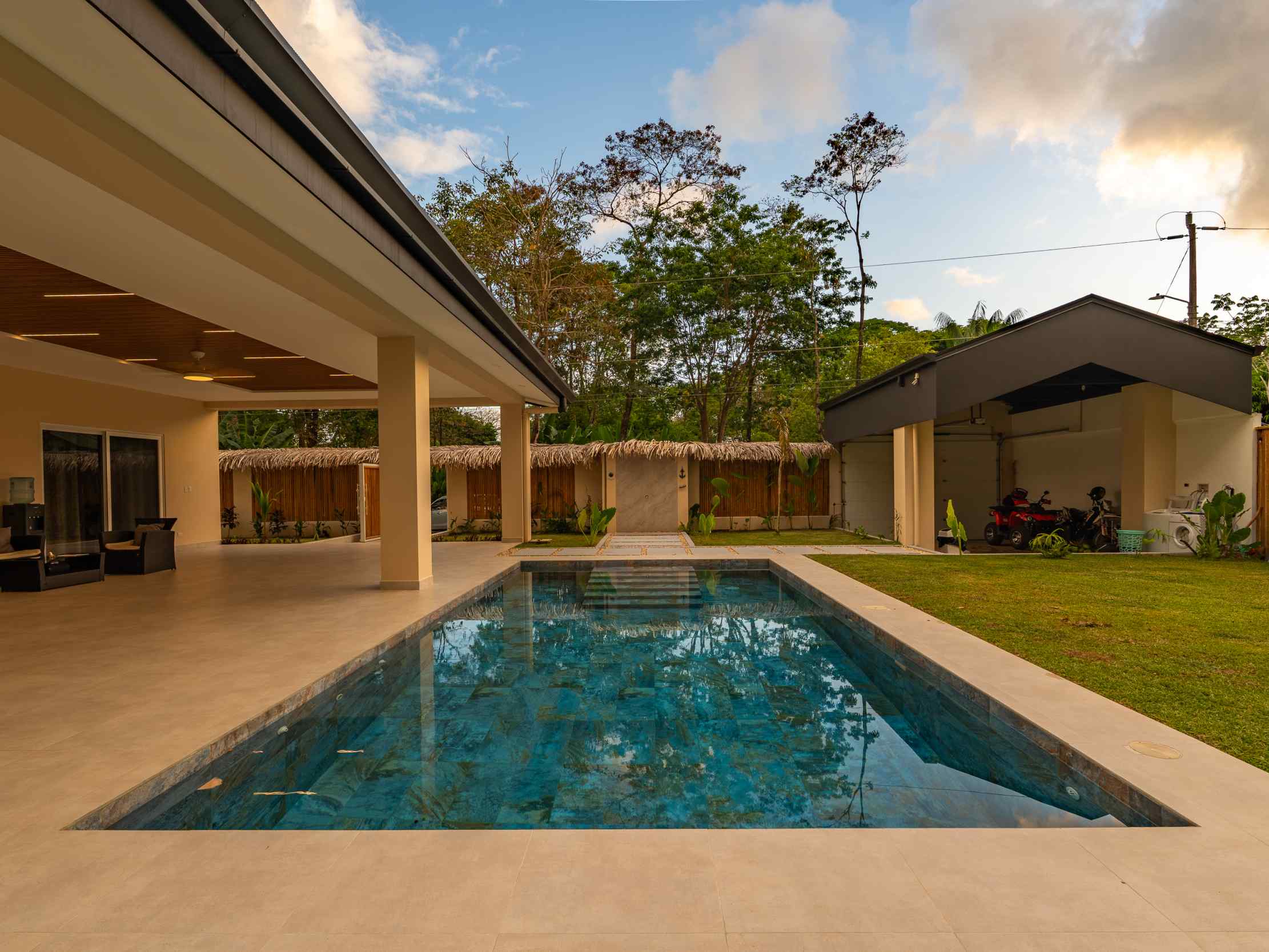71610-39 Refined 3-Bedroom Home with Private Pool and Covered Terrace in Uvita Costa Rica