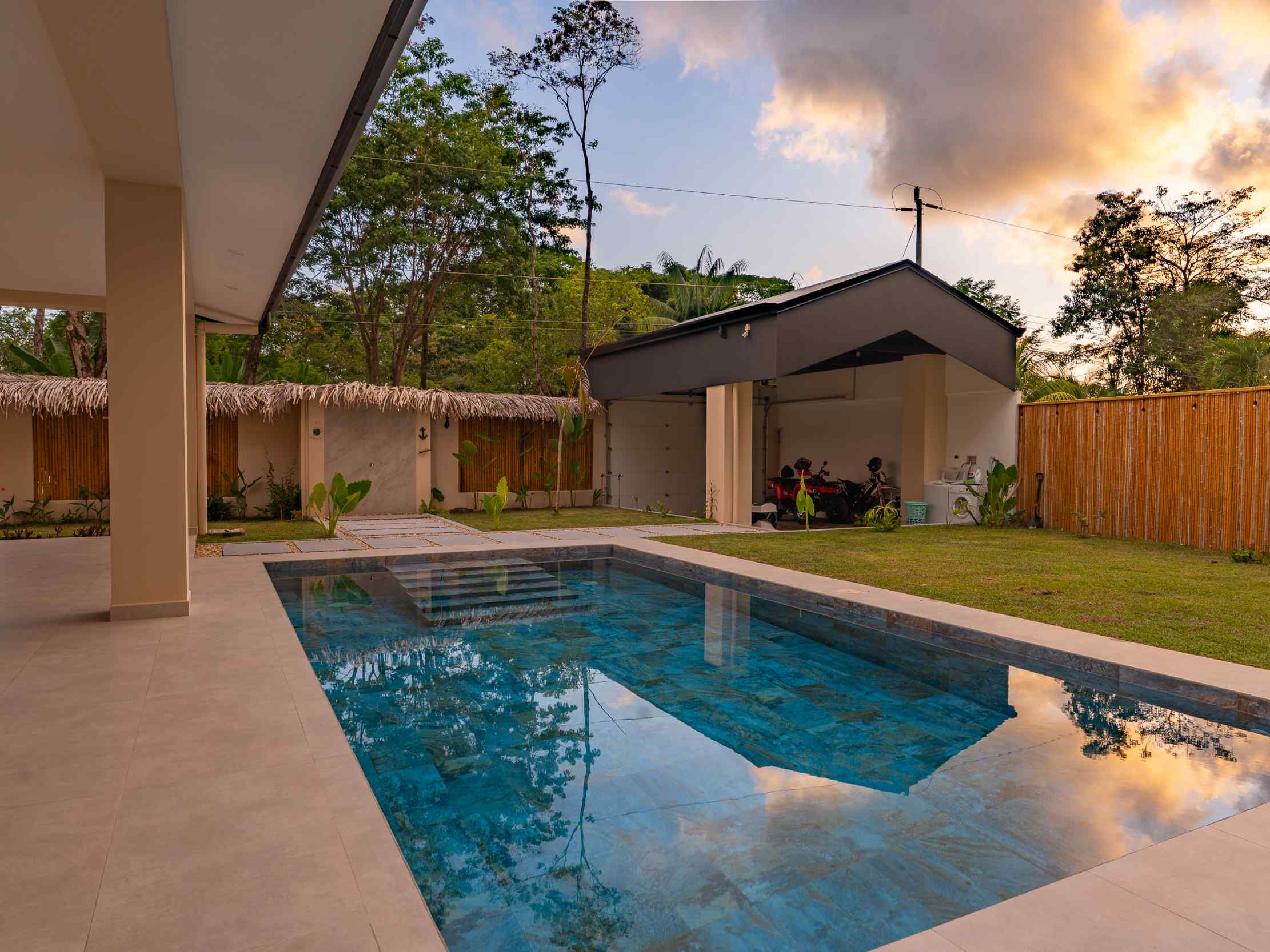 71610-40 Refined 3-Bedroom Home with Private Pool and Covered Terrace in Uvita Costa Rica