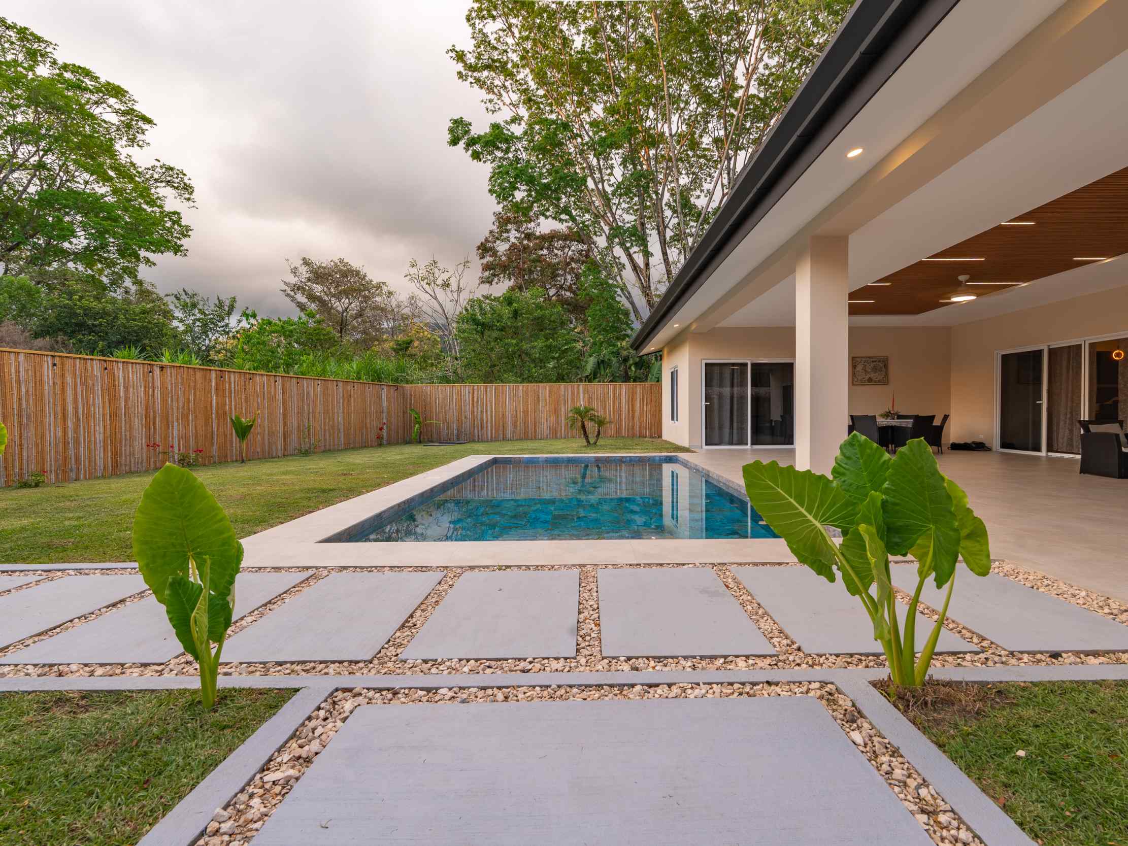 71610-51 Refined 3-Bedroom Home with Private Pool and Covered Terrace in Uvita Costa Rica
