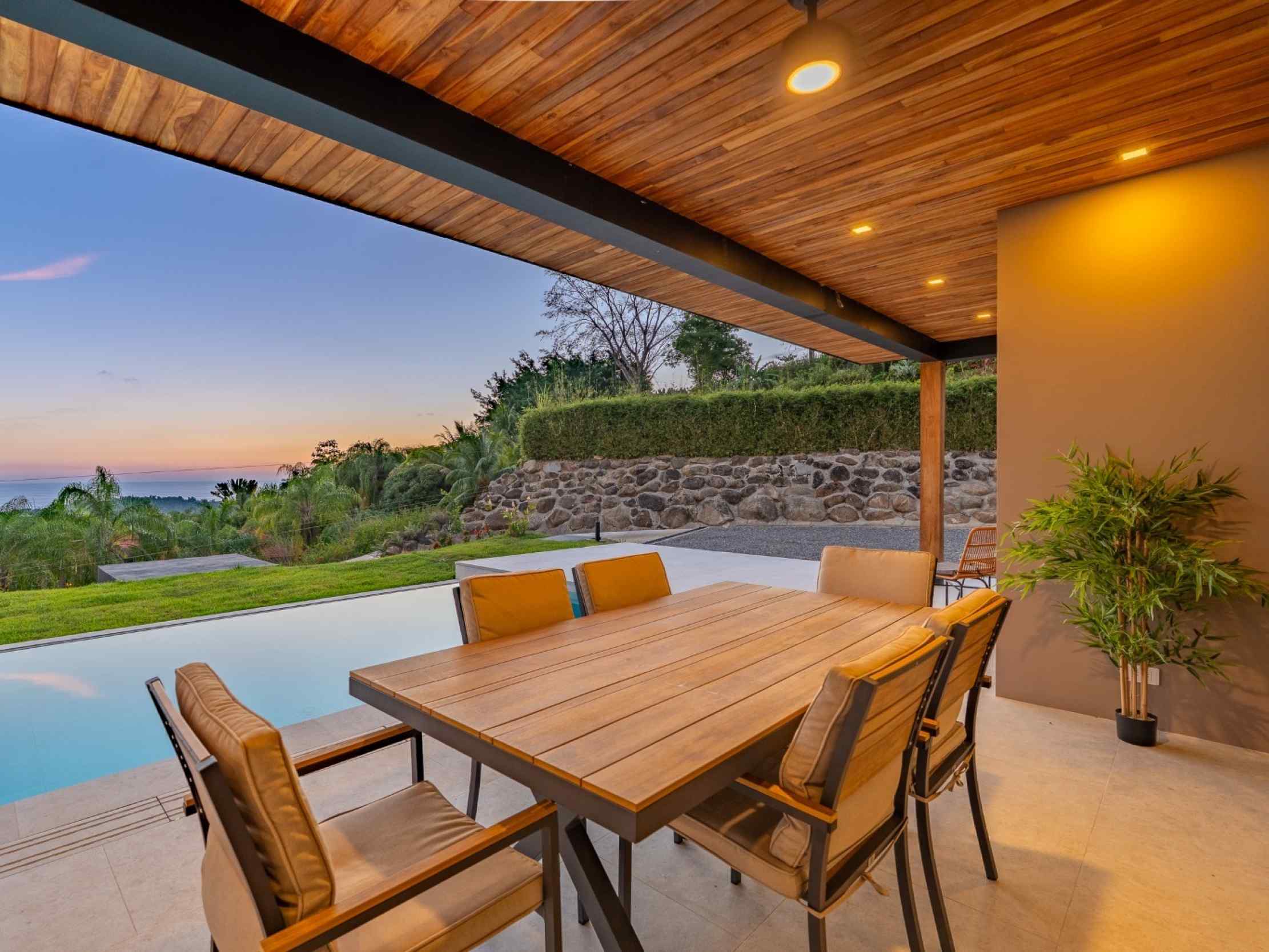 71705-6 Breathtaking Brand-New 2-Bedroom Home with Ocean Views and Private Pool in Ojochal Costa Rica