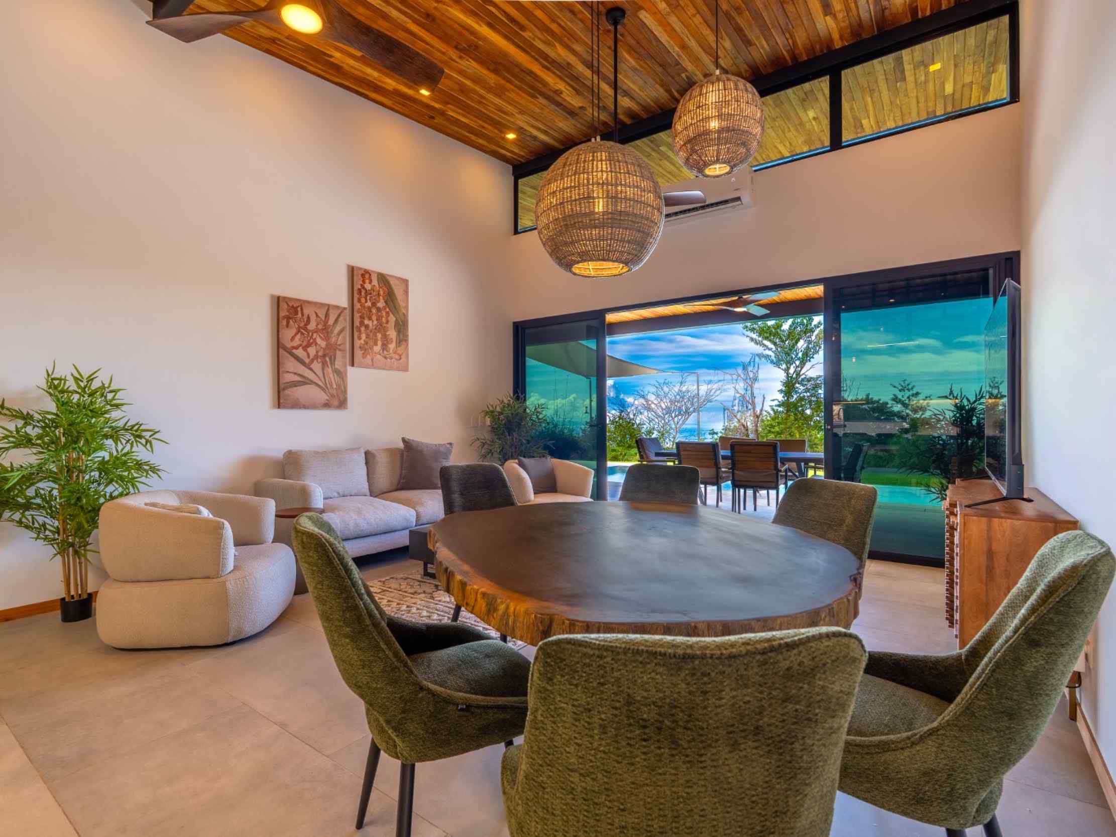 71705-22 Breathtaking Brand-New 2-Bedroom Home with Ocean Views and Private Pool in Ojochal Costa Rica