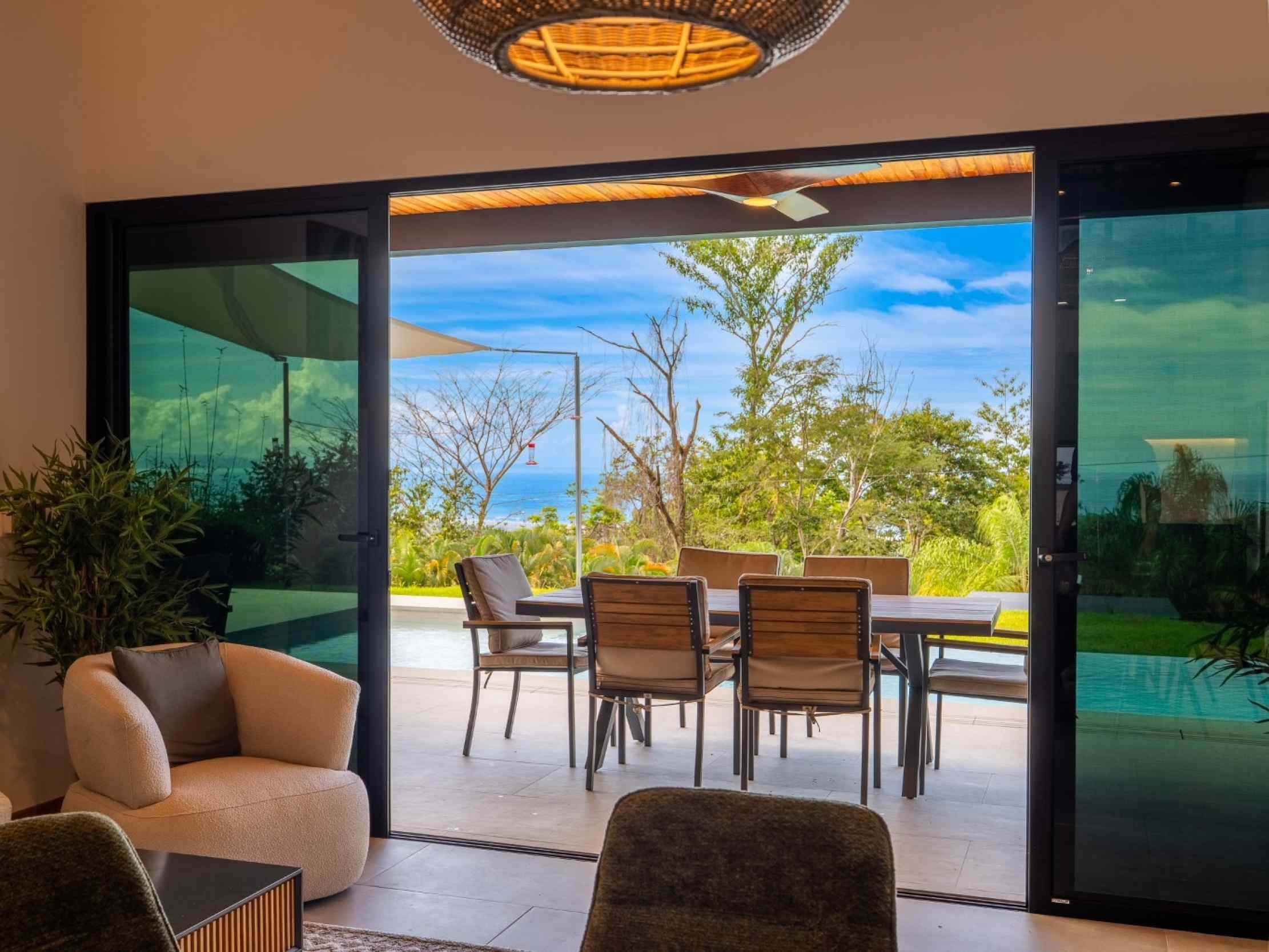 71705-25 Breathtaking Brand-New 2-Bedroom Home with Ocean Views and Private Pool in Ojochal Costa Rica