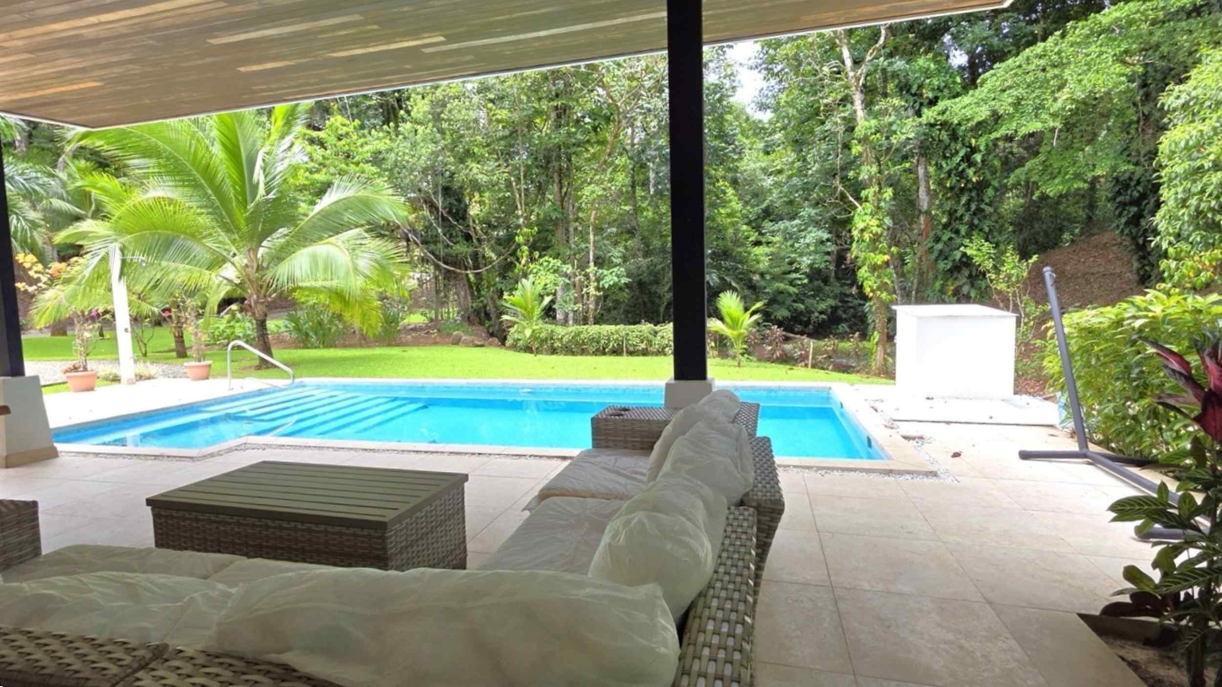 Refreshing 3-Bedroom Riverfront Retreat with Private Pool & Lush Gardens in Ojochal Costa Rica