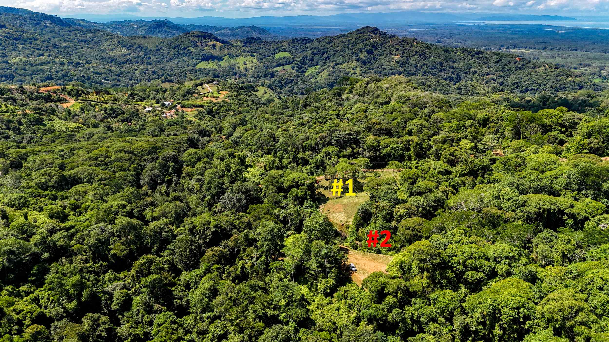 Serene Jungle & Mountain View 4-Acre Building Lot in Tres Rios Costa Rica