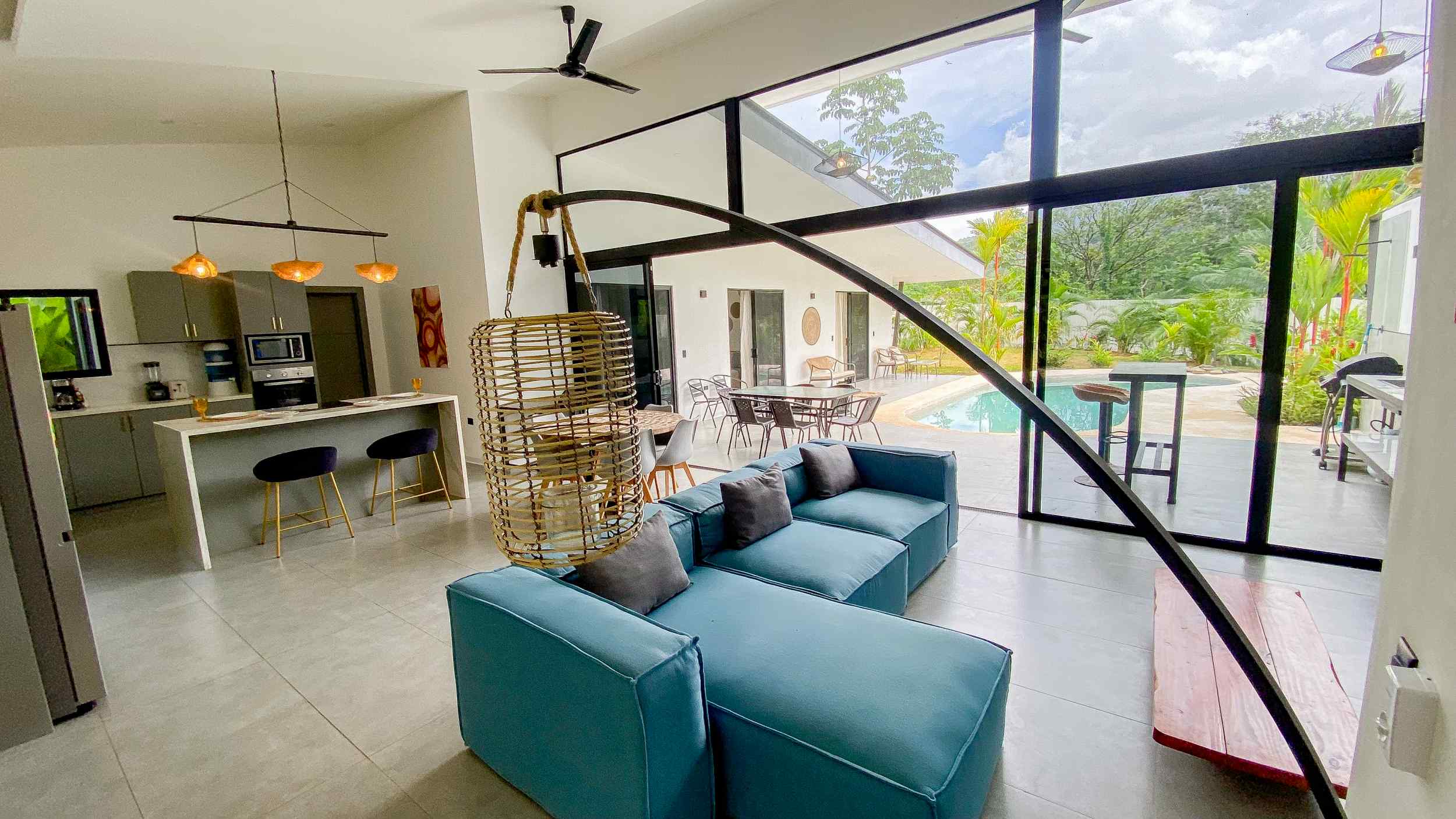 72033-3 Stunning Resort-Style 3-Bedroom Home with Private Pool & Gated Privacy in Uvita Costa Rica