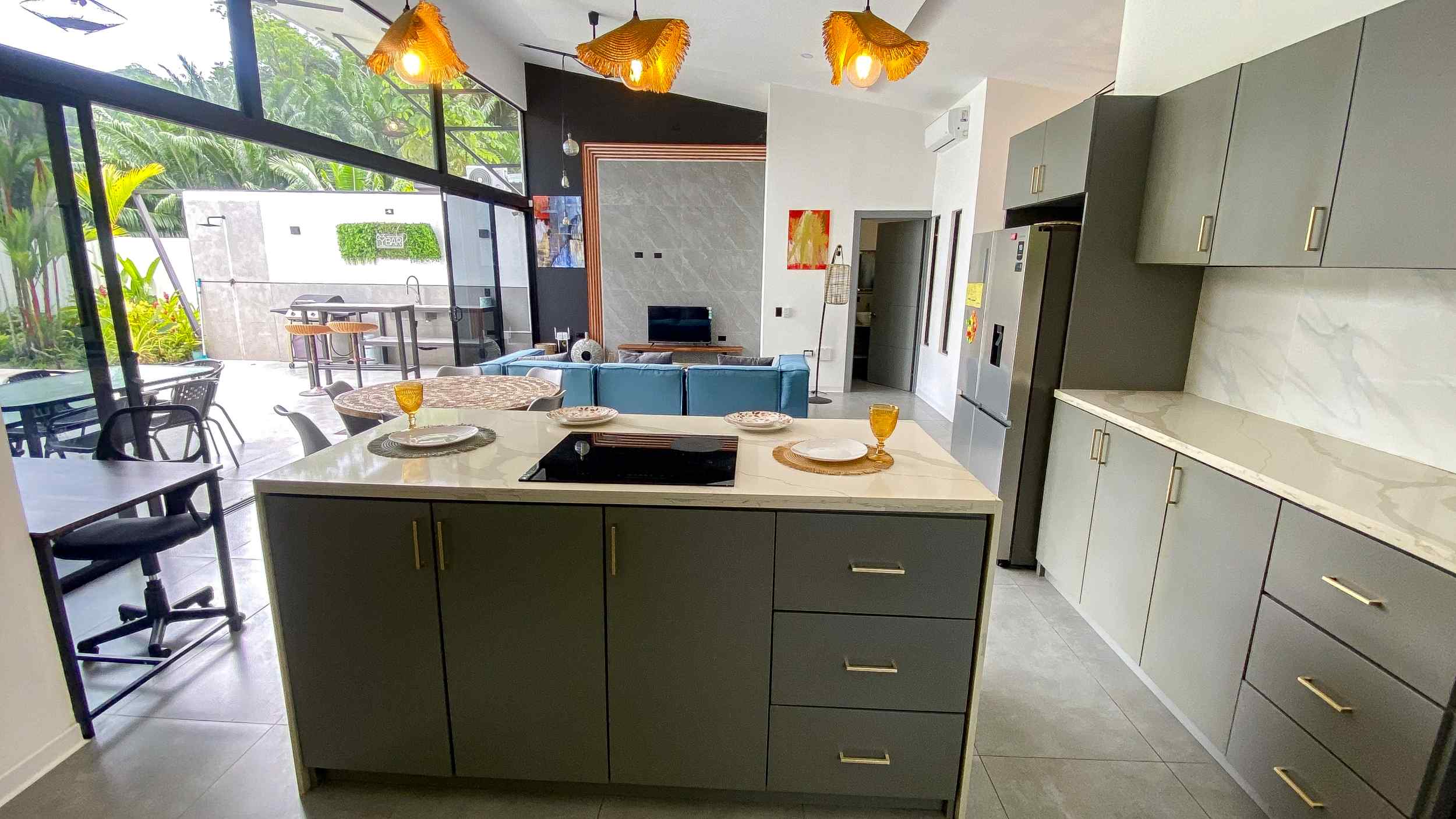 72033-11 Stunning Resort-Style 3-Bedroom Home with Private Pool & Gated Privacy in Uvita Costa Rica
