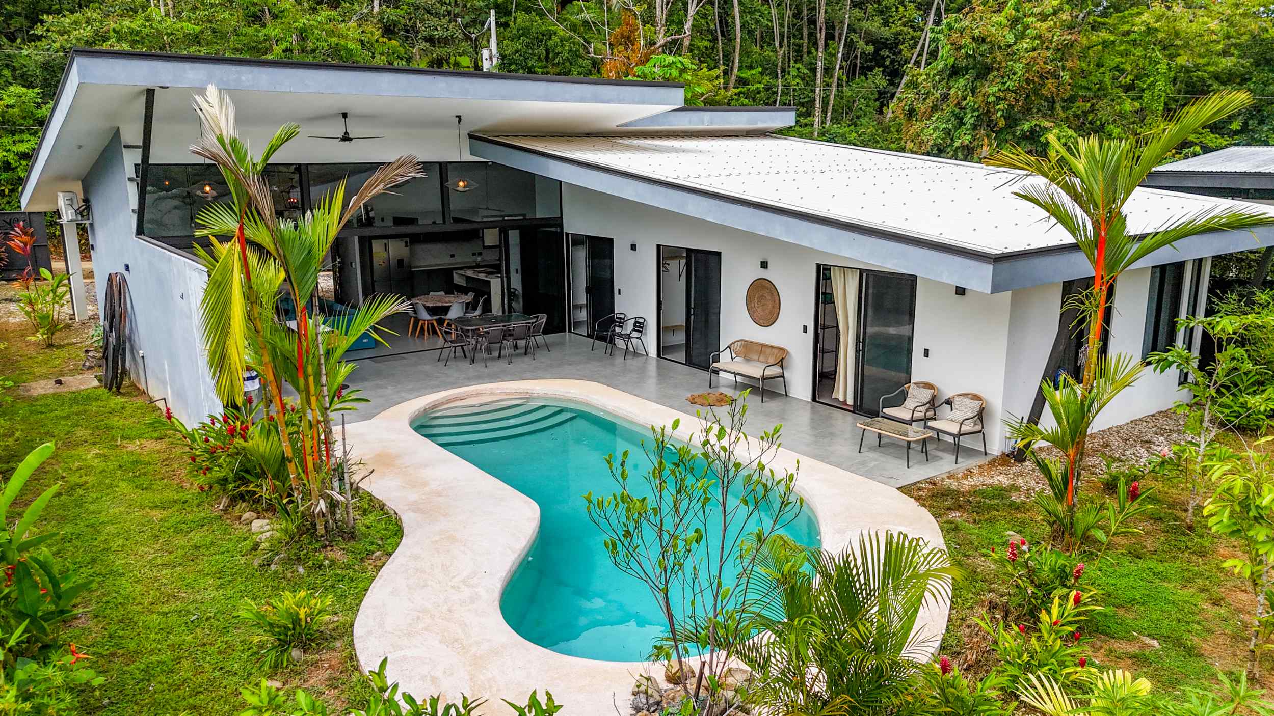 72033-20 Stunning Resort-Style 3-Bedroom Home with Private Pool & Gated Privacy in Uvita Costa Rica