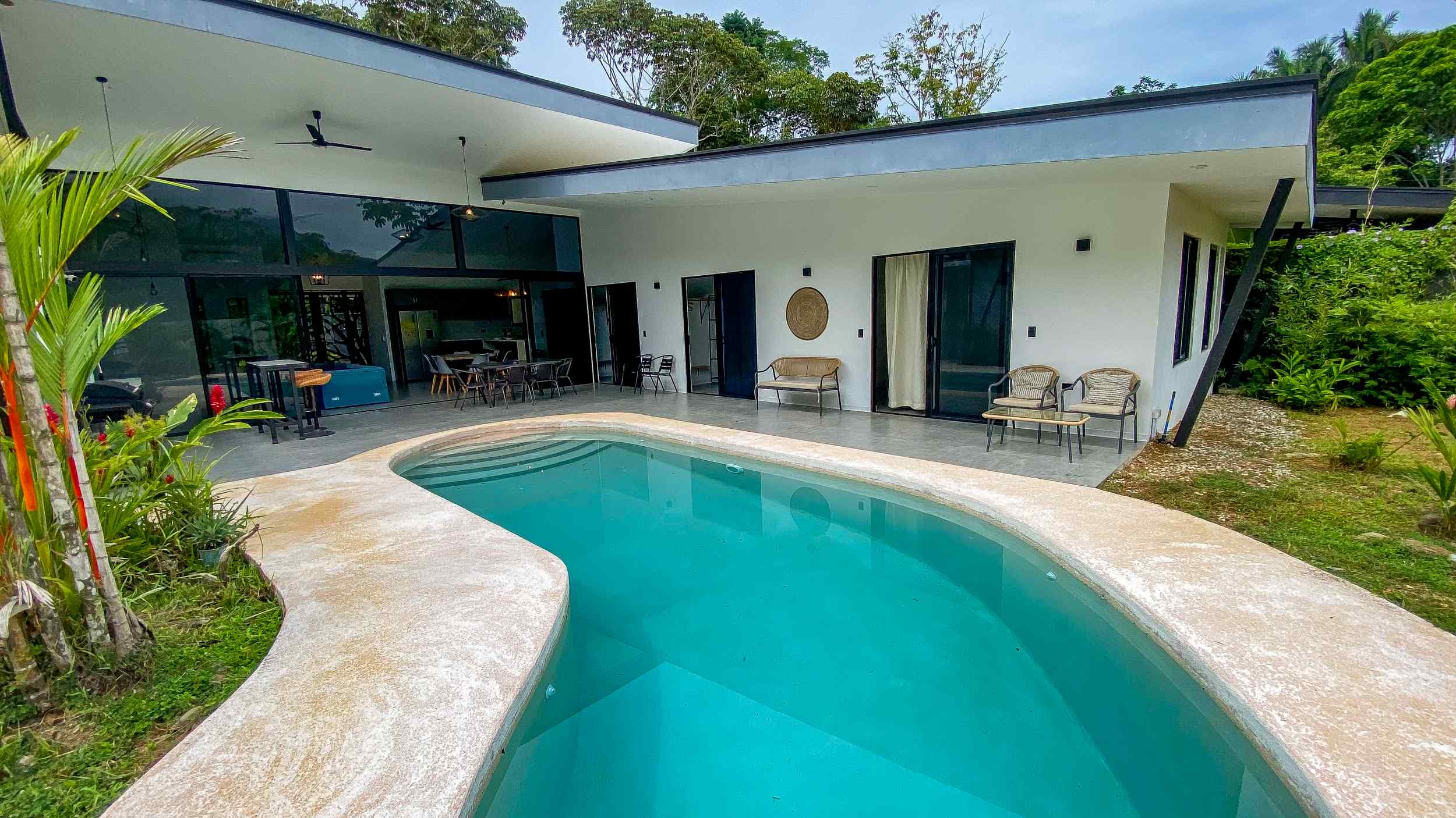 72033-24 Stunning Resort-Style 3-Bedroom Home with Private Pool & Gated Privacy in Uvita Costa Rica