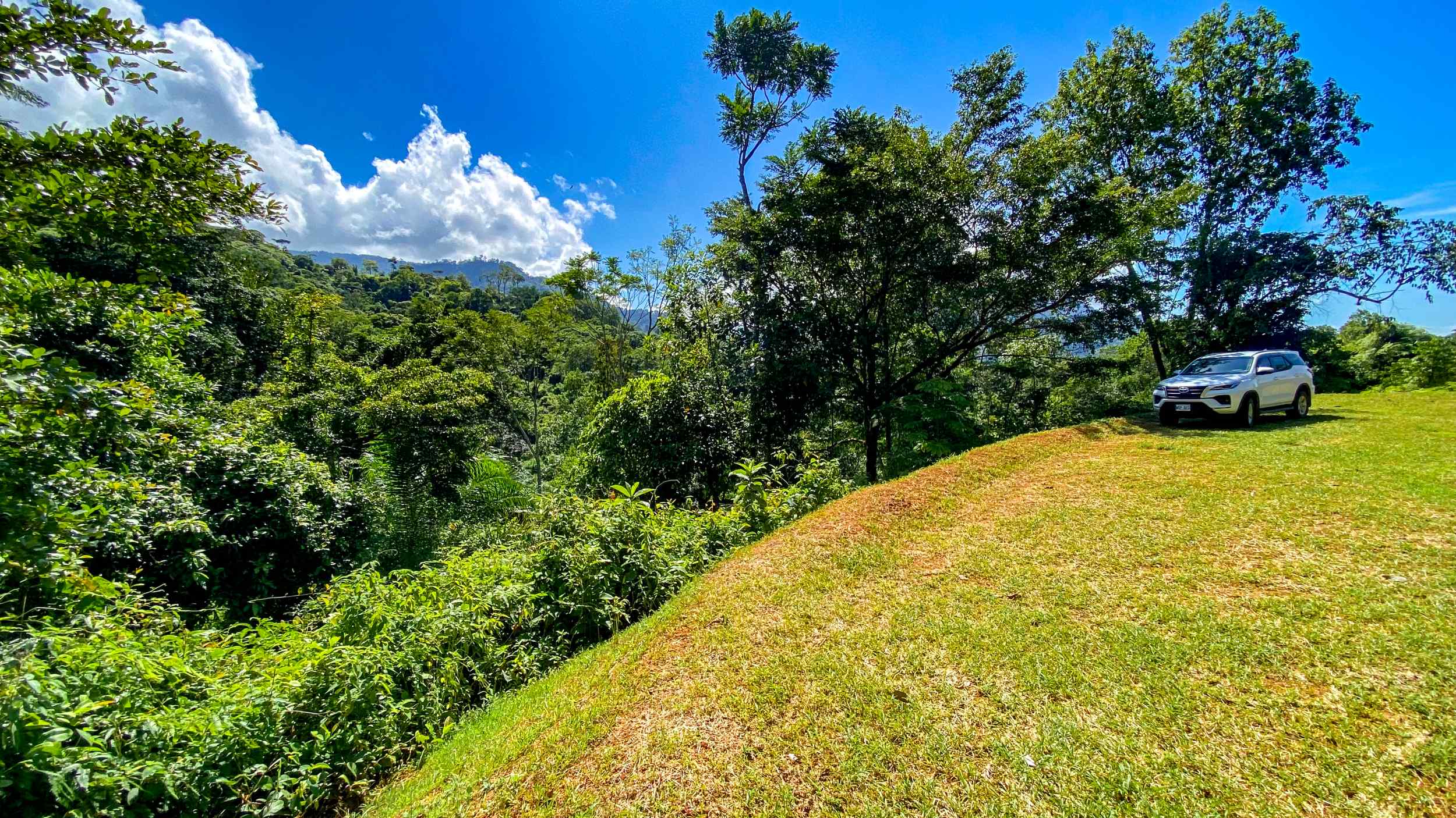 Serene Jungle & Mountain View 4-Acre Building Lot in Tres Rios Costa Rica