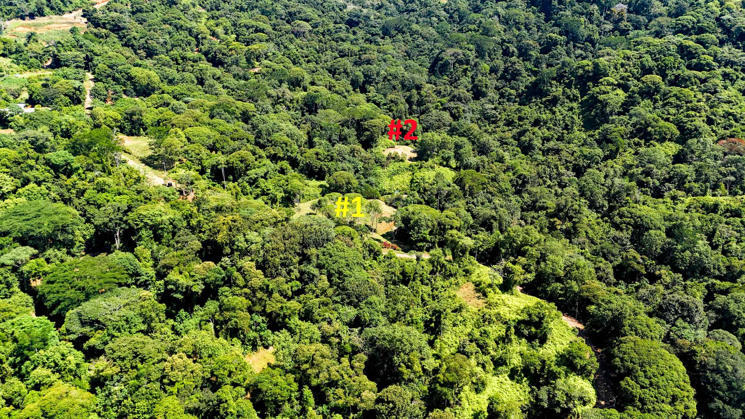 Serene Jungle & Mountain View 4-Acre Building Lot in Tres Rios Costa Rica