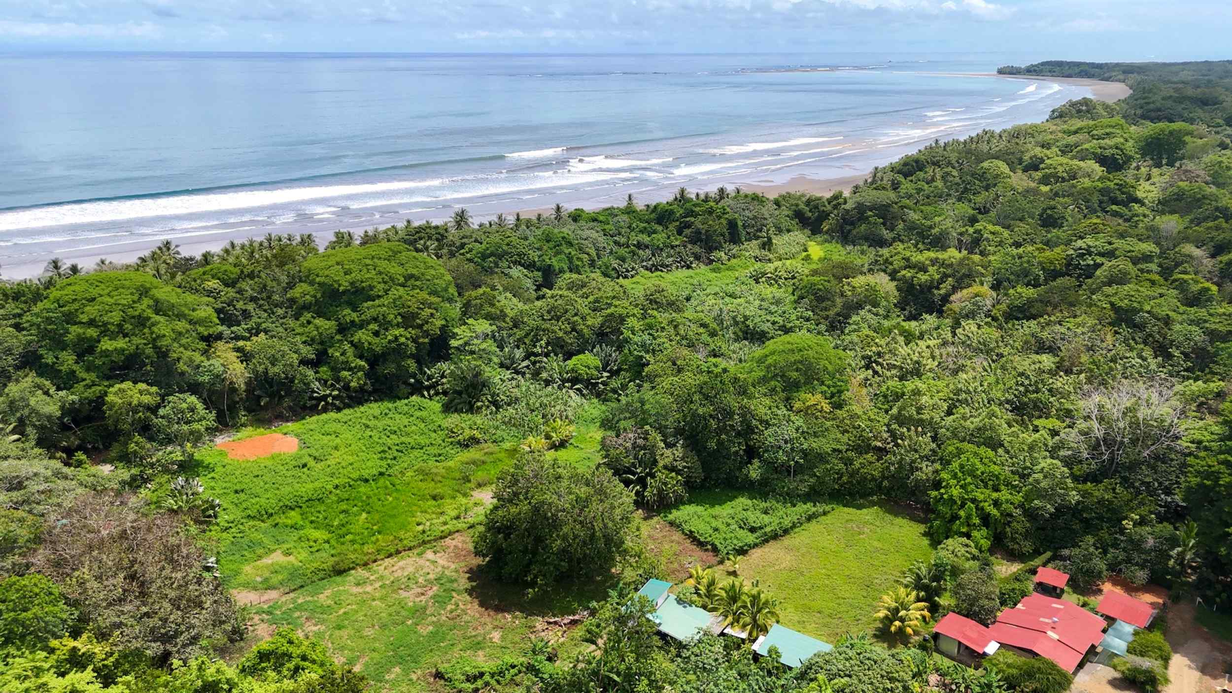 72198-2 Premier Ocean View Flat Building Lot Steps from Marino Ballena Park Beach in Uvita Costa Rica