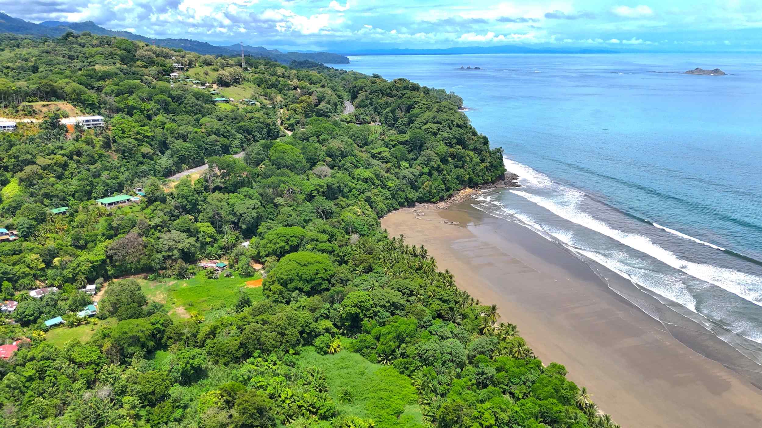 72198-10 Premier Ocean View Flat Building Lot Steps from Marino Ballena Park Beach in Uvita Costa Rica